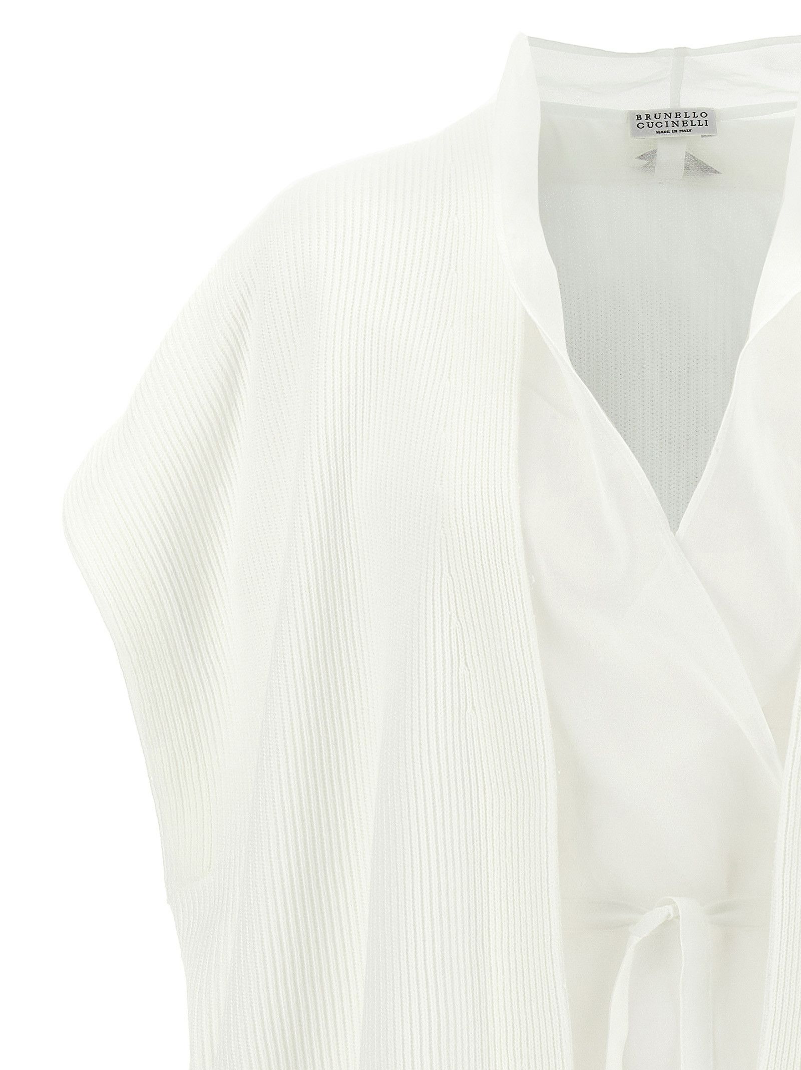 Brunello Cucinelli Layered Cardigan Size XS / US 0-2 / IT 36-38 - 3 Thumbnail