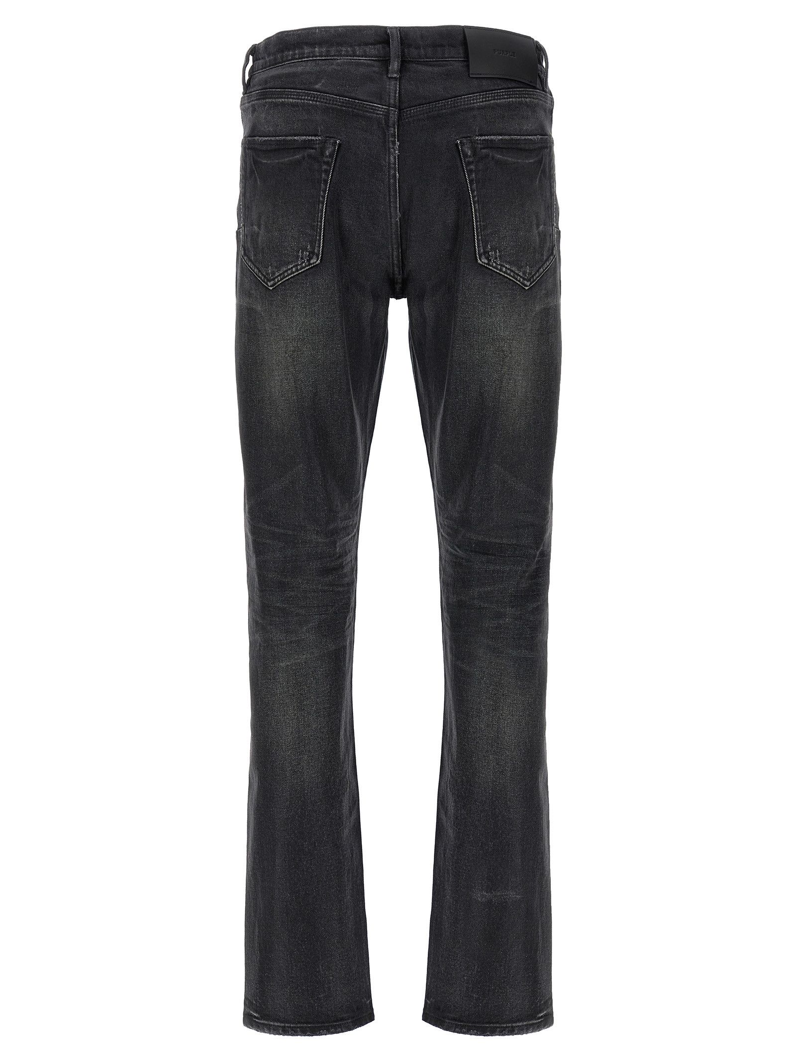 Purple 'P005 Double Dip Coated' Jeans Size US 31 - 2 Thumbnail