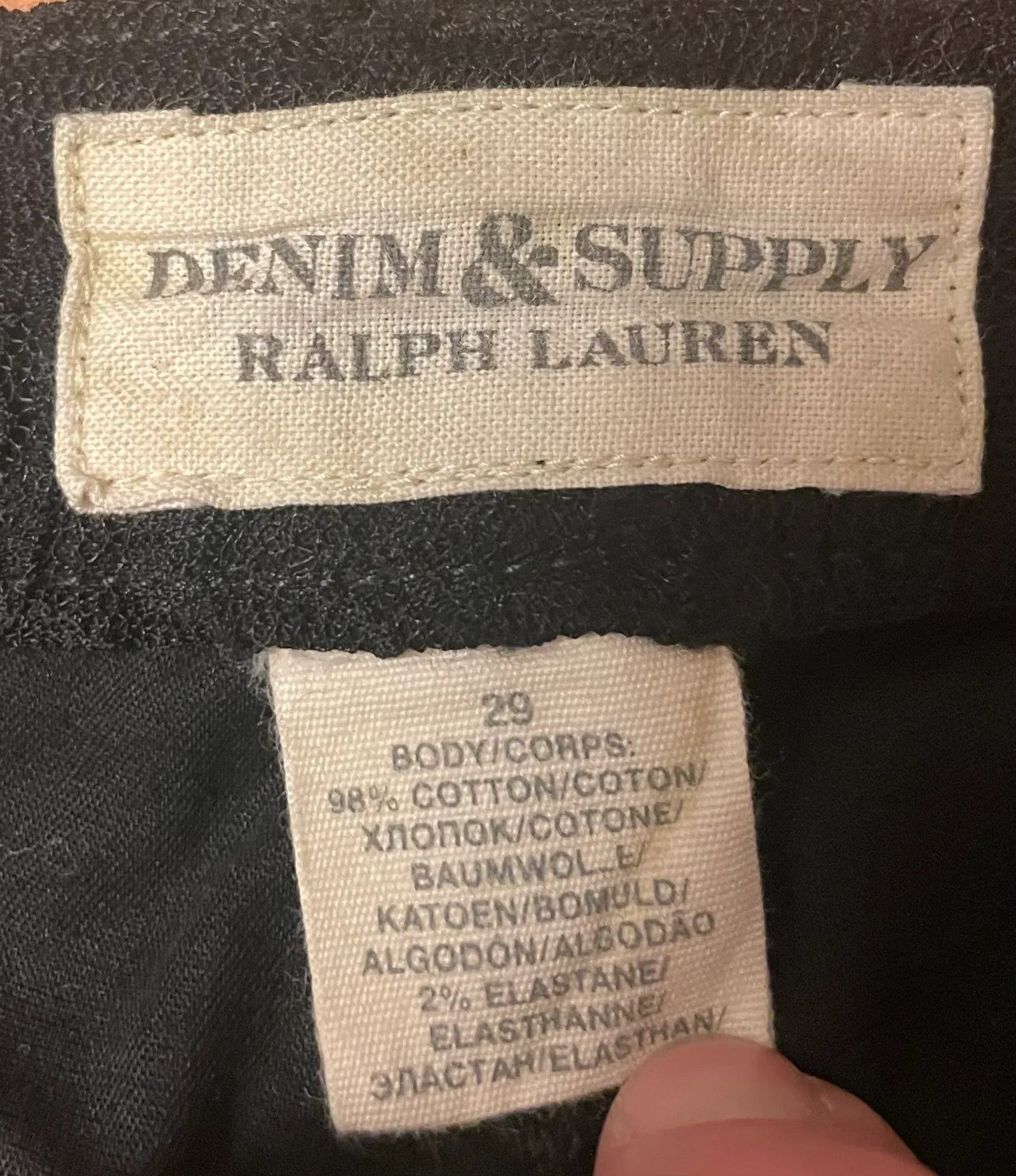 Ralph Lauren Ralph Lauren Denim & supply Jeans Size 29" - 2 Thumbnail