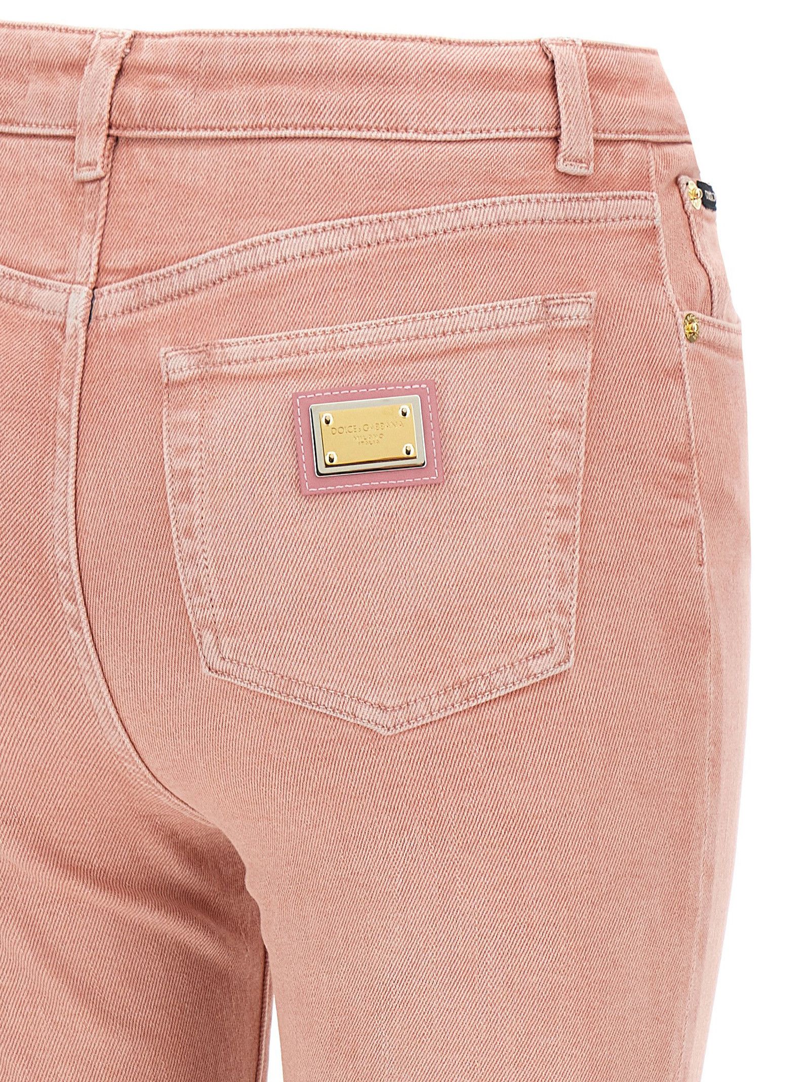 Dolce & Gabbana High Waist Jeans Size 27" / US 4 / IT 40 - 4 Thumbnail