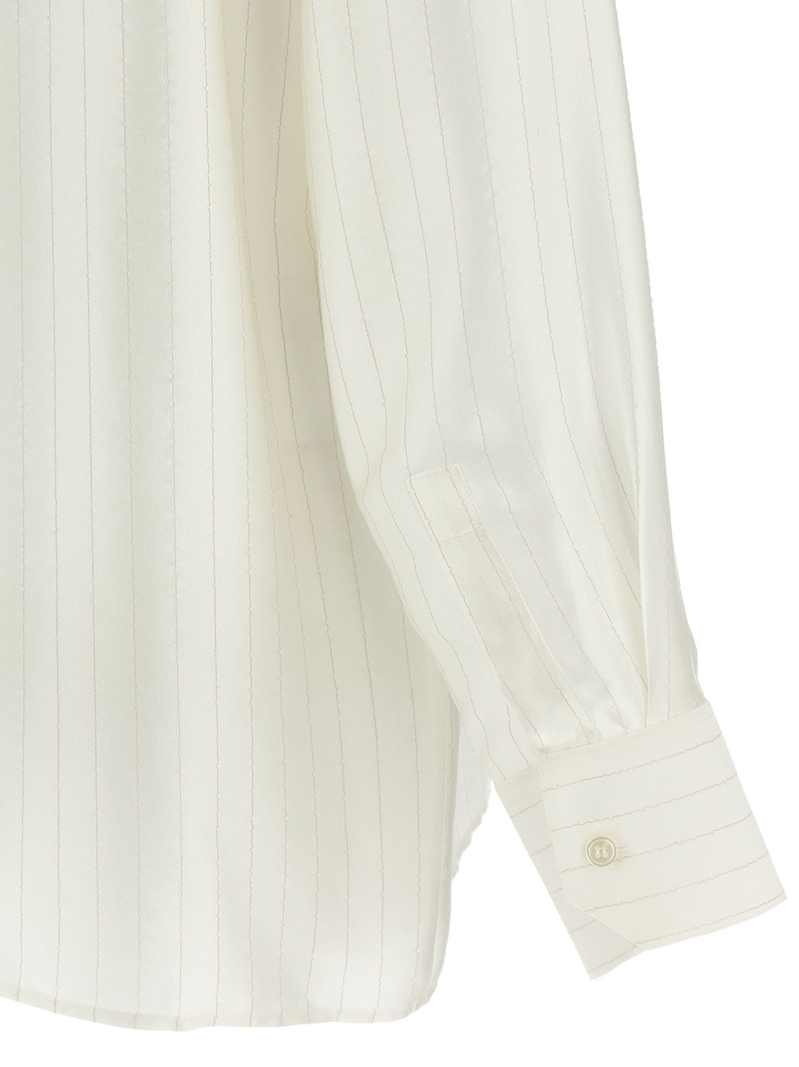 Saint Laurent Paris Striped Shirt Size US M / EU 48-50 / 2 - 4 Thumbnail
