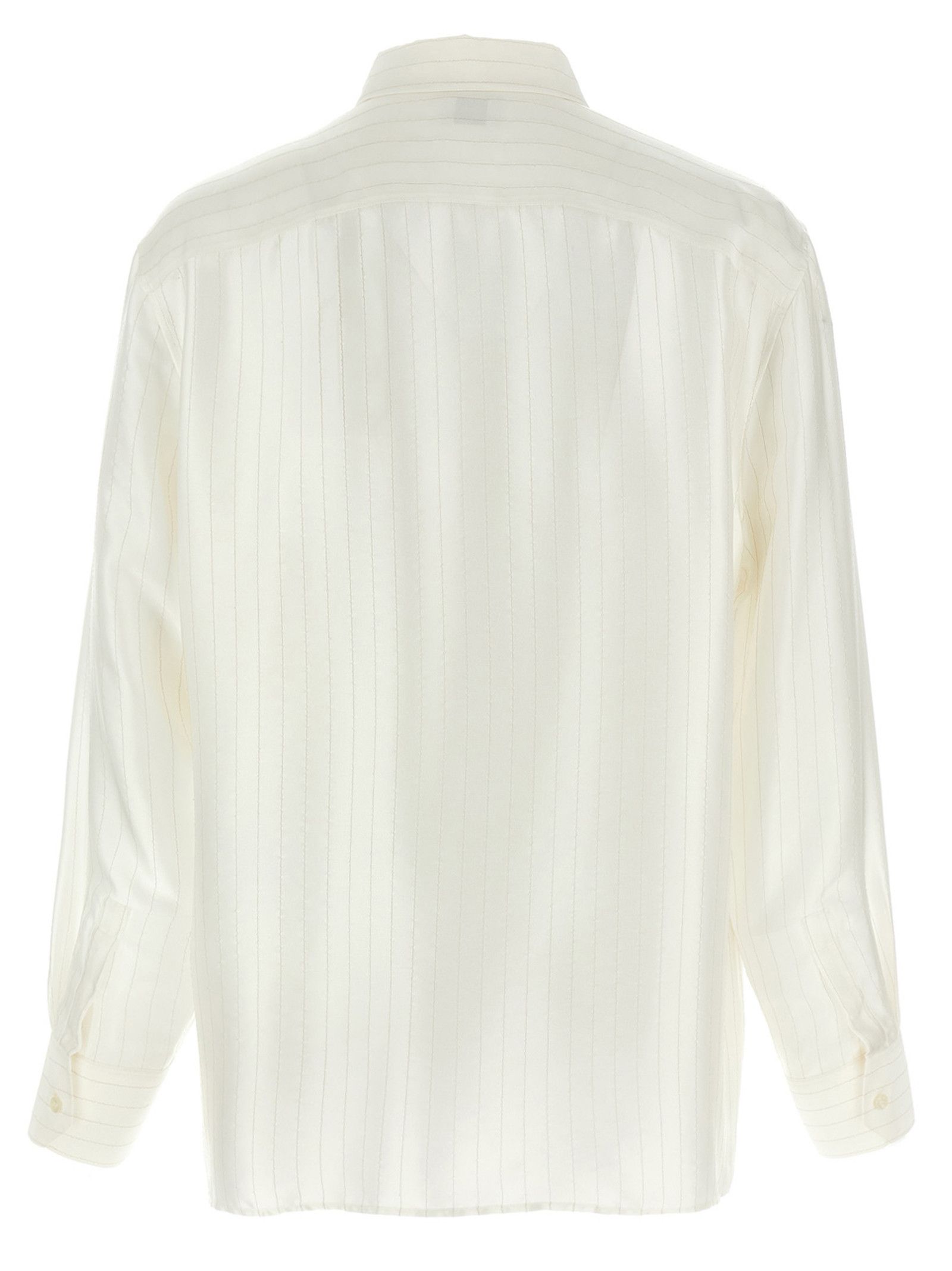 Saint Laurent Paris Striped Shirt Size US M / EU 48-50 / 2 - 2 Thumbnail