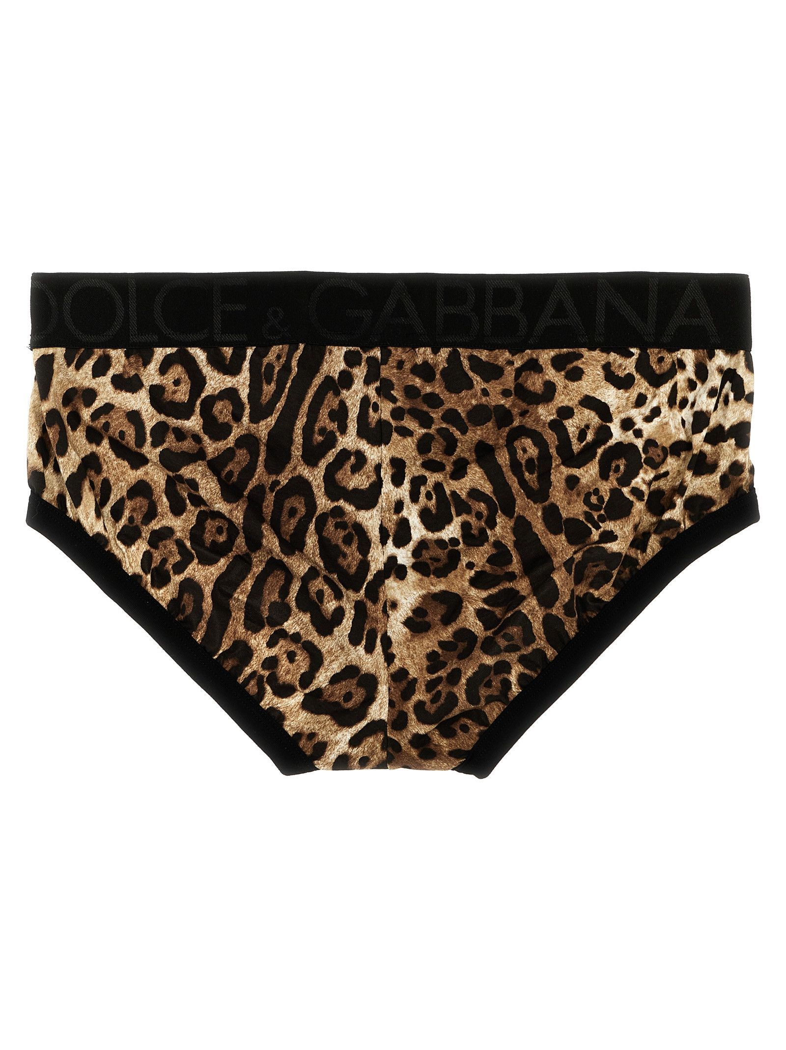 Dolce & Gabbana Animal Print Brief Size ONE SIZE - 2 Thumbnail