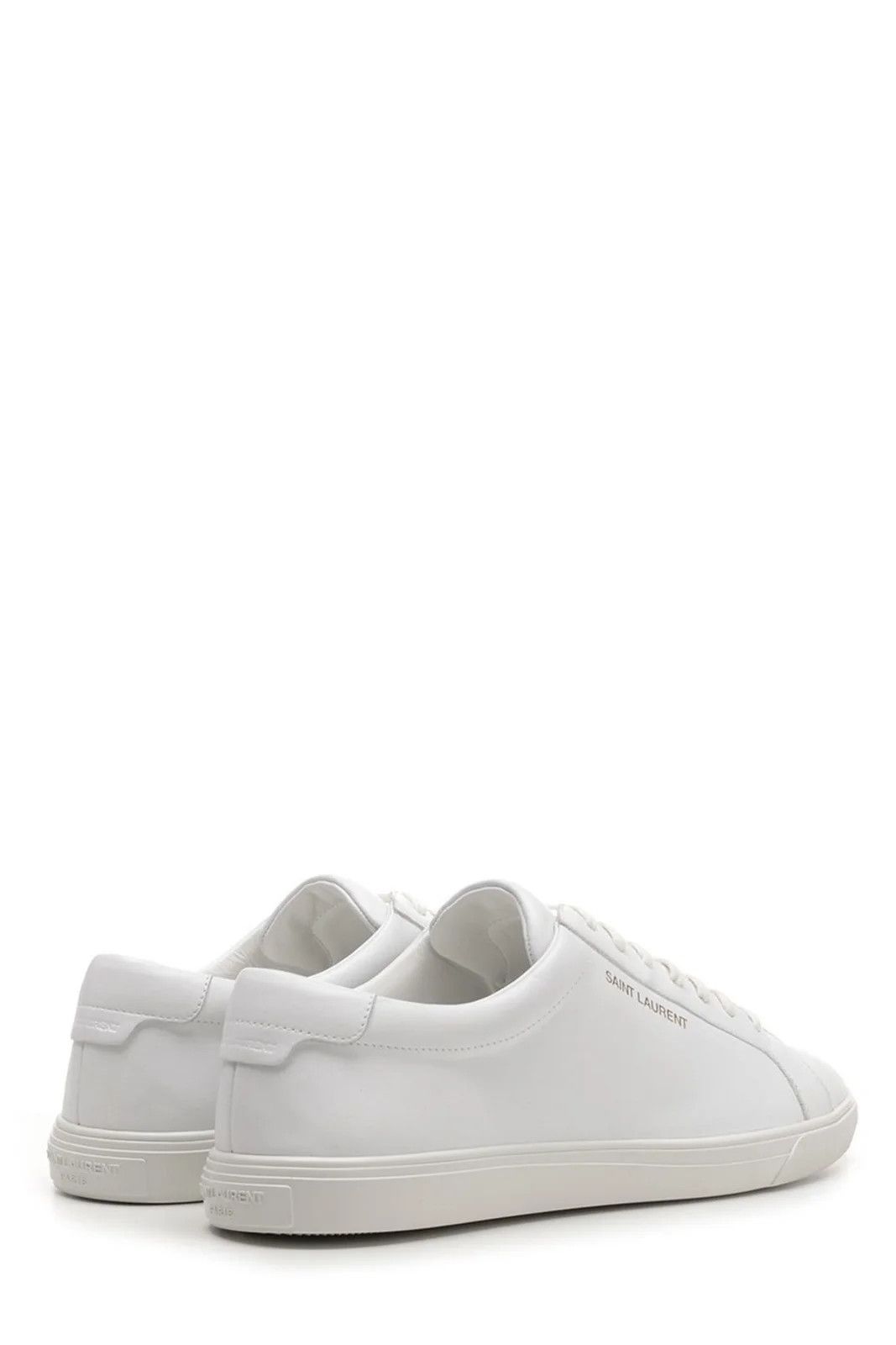 Saint Laurent Paris Saint Laurent Andy Lace-Up Sneakers in white Size US 10.5 / EU 43-44 - 3 Thumbnail