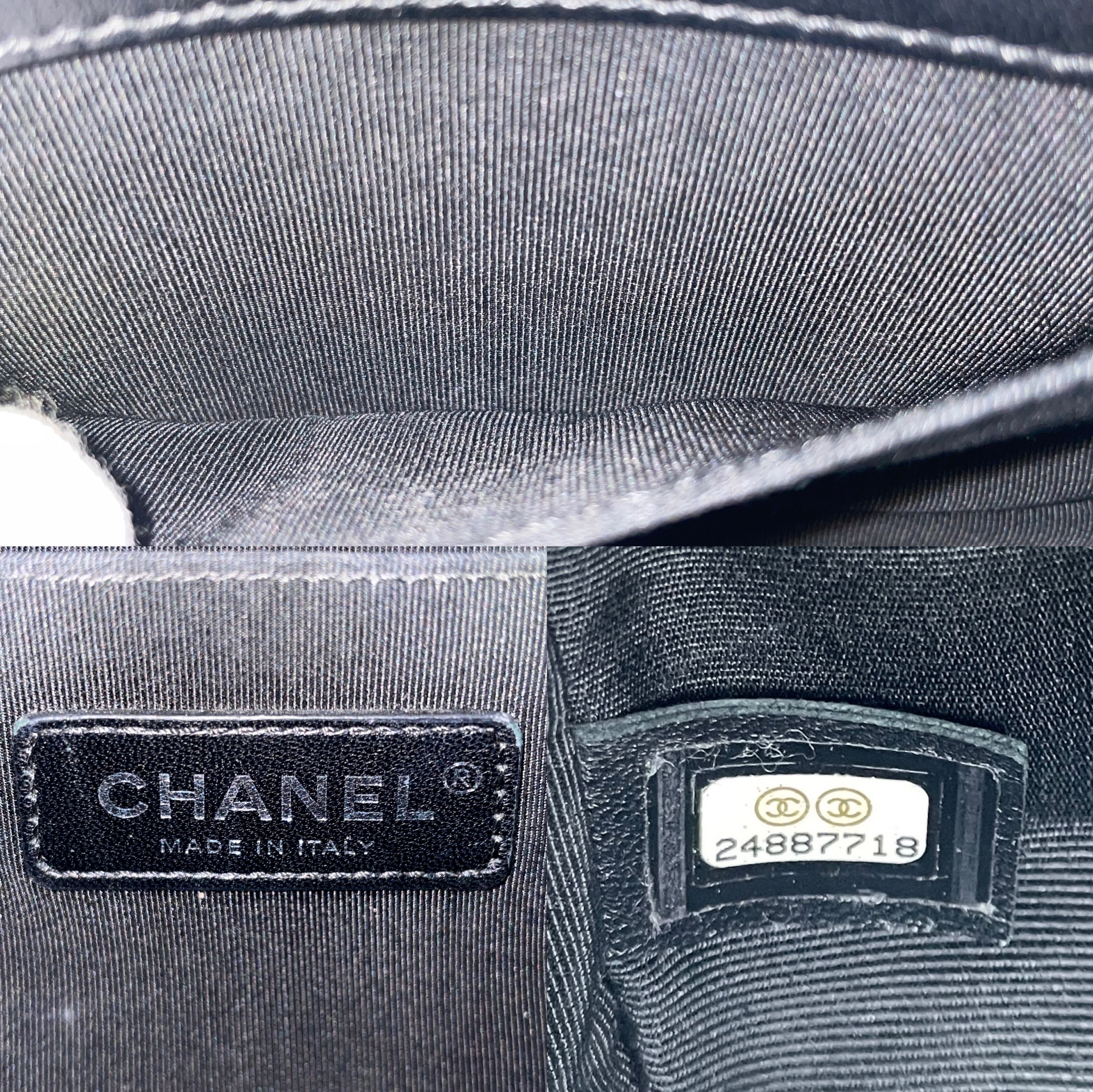 Chanel Chanel Boy V-Stitch Chain Shoulder Bag Size ONE SIZE - 12 Thumbnail