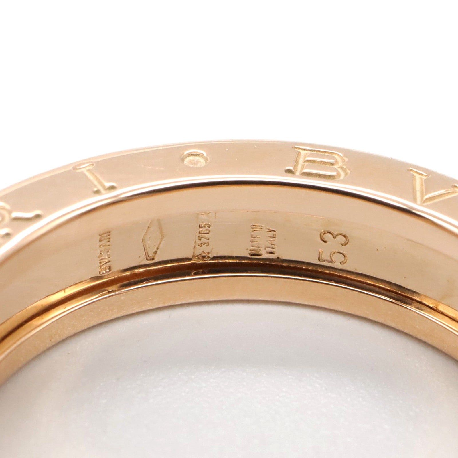Bvlgari Bvlgari B Zero One Ring 1Belt K18Pg (Pink Gold) Gold Size ONE SIZE - 4 Thumbnail