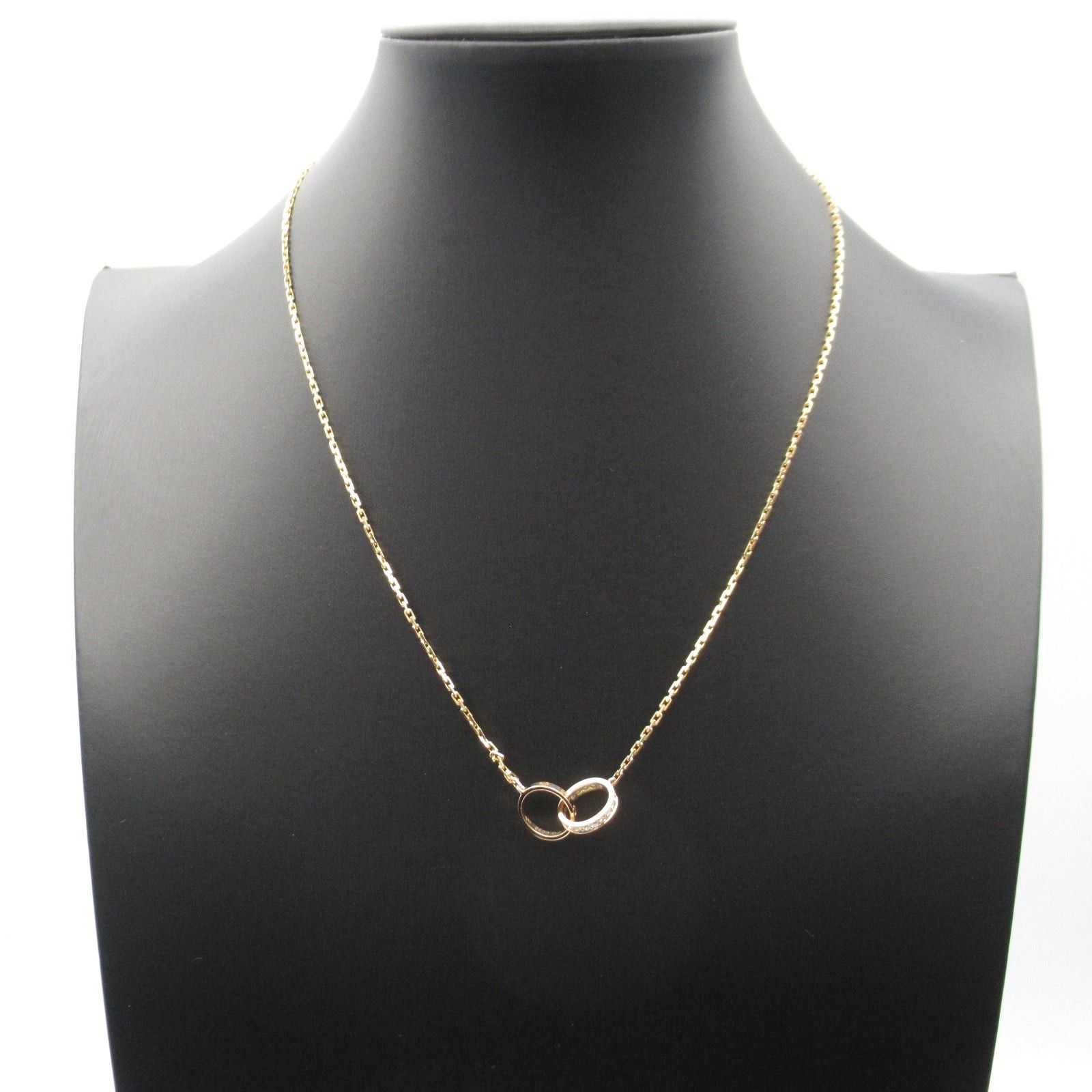 Cartier Cartier Baby Love Diamond Necklace K18Pg (Pink Gold) Clear Size ONE SIZE - 7 Thumbnail