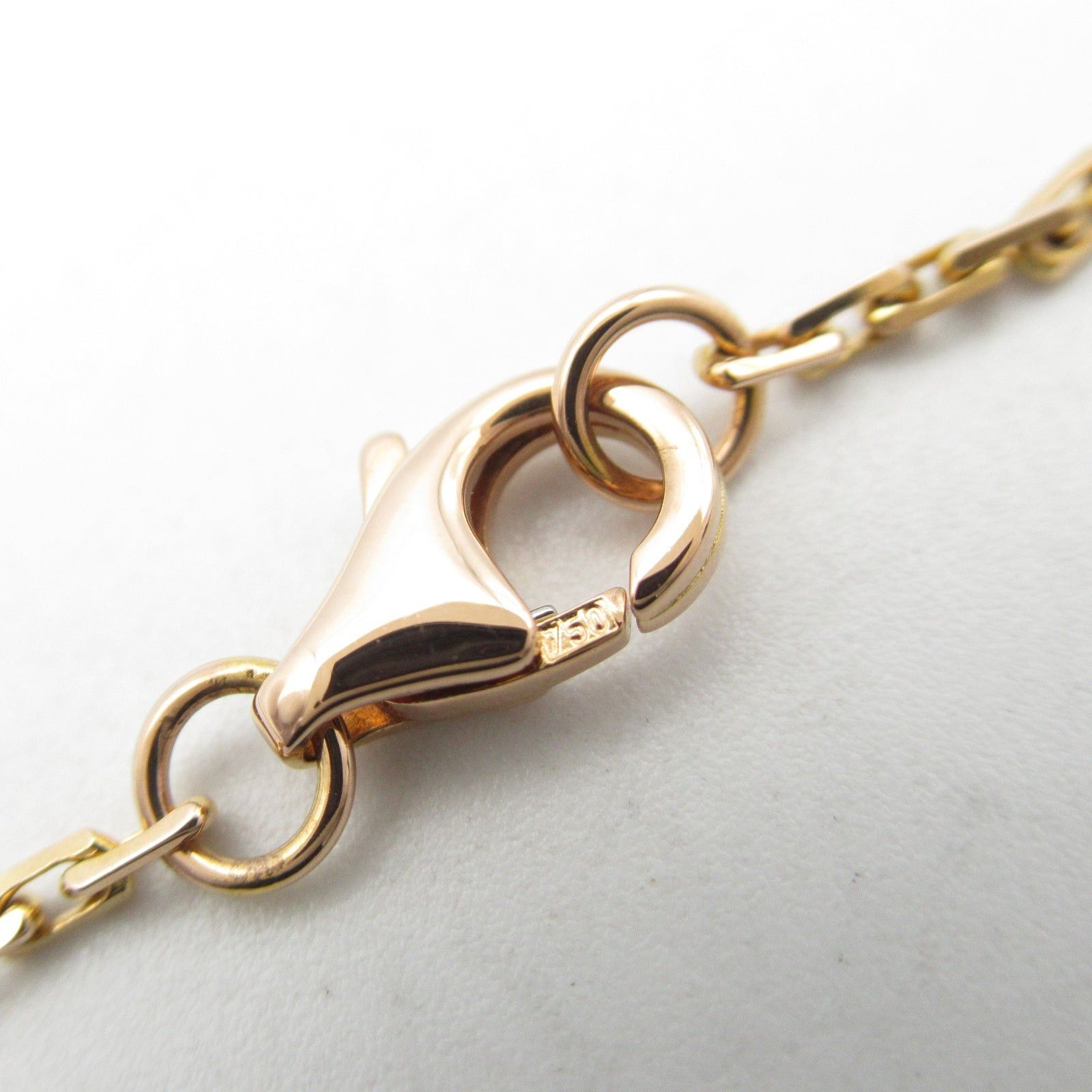 Cartier Cartier Baby Love Diamond Necklace K18Pg (Pink Gold) Clear Size ONE SIZE - 6 Thumbnail