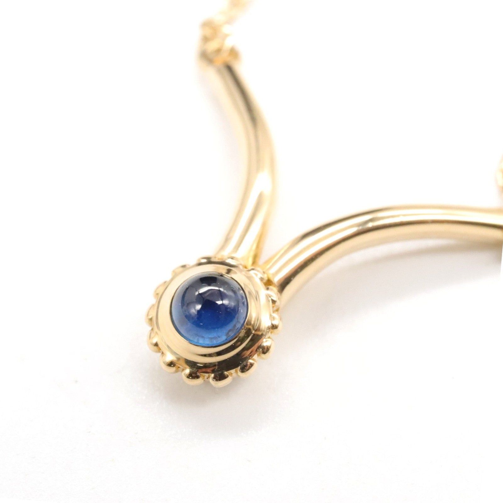 Cartier Cartier Sapphire Necklace K18 (Yellow Gold) Blue Size ONE SIZE - 7 Thumbnail