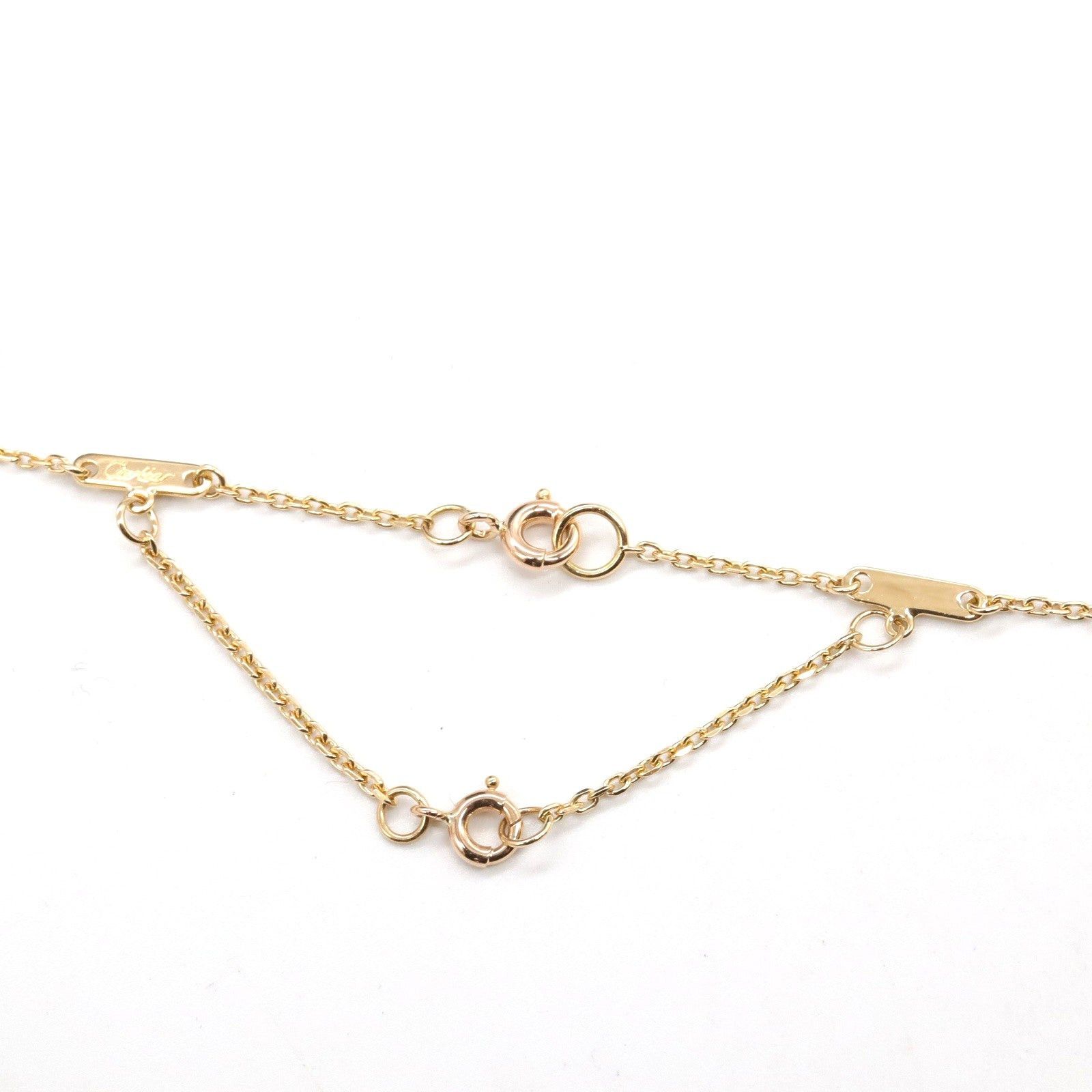 Cartier Cartier Sapphire Necklace K18 (Yellow Gold) Blue Size ONE SIZE - 4 Thumbnail