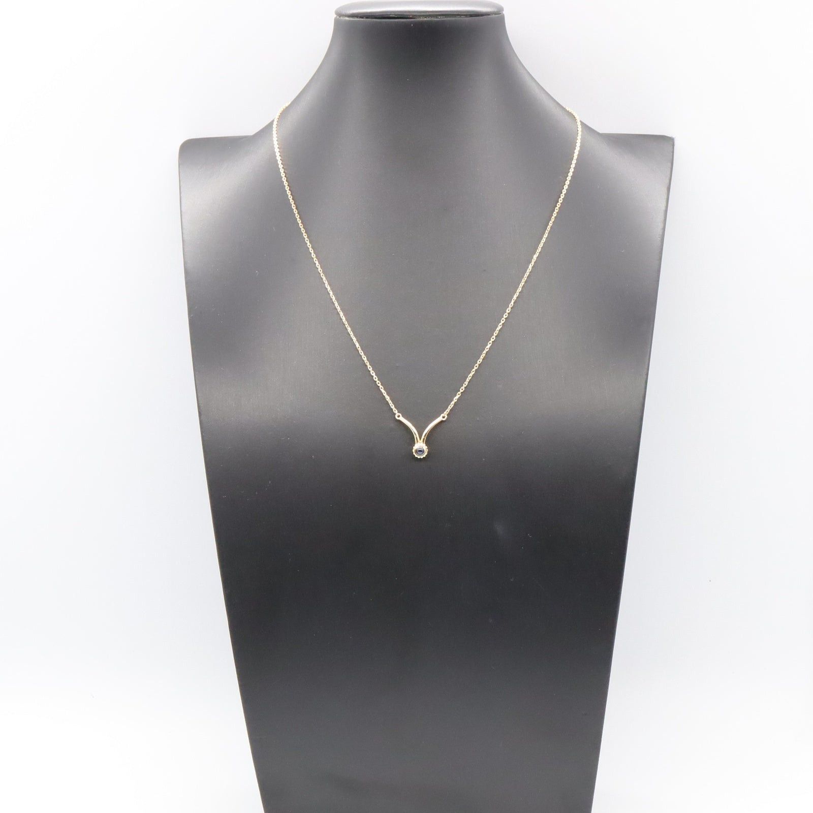 Cartier Cartier Sapphire Necklace K18 (Yellow Gold) Blue Size ONE SIZE - 8 Thumbnail