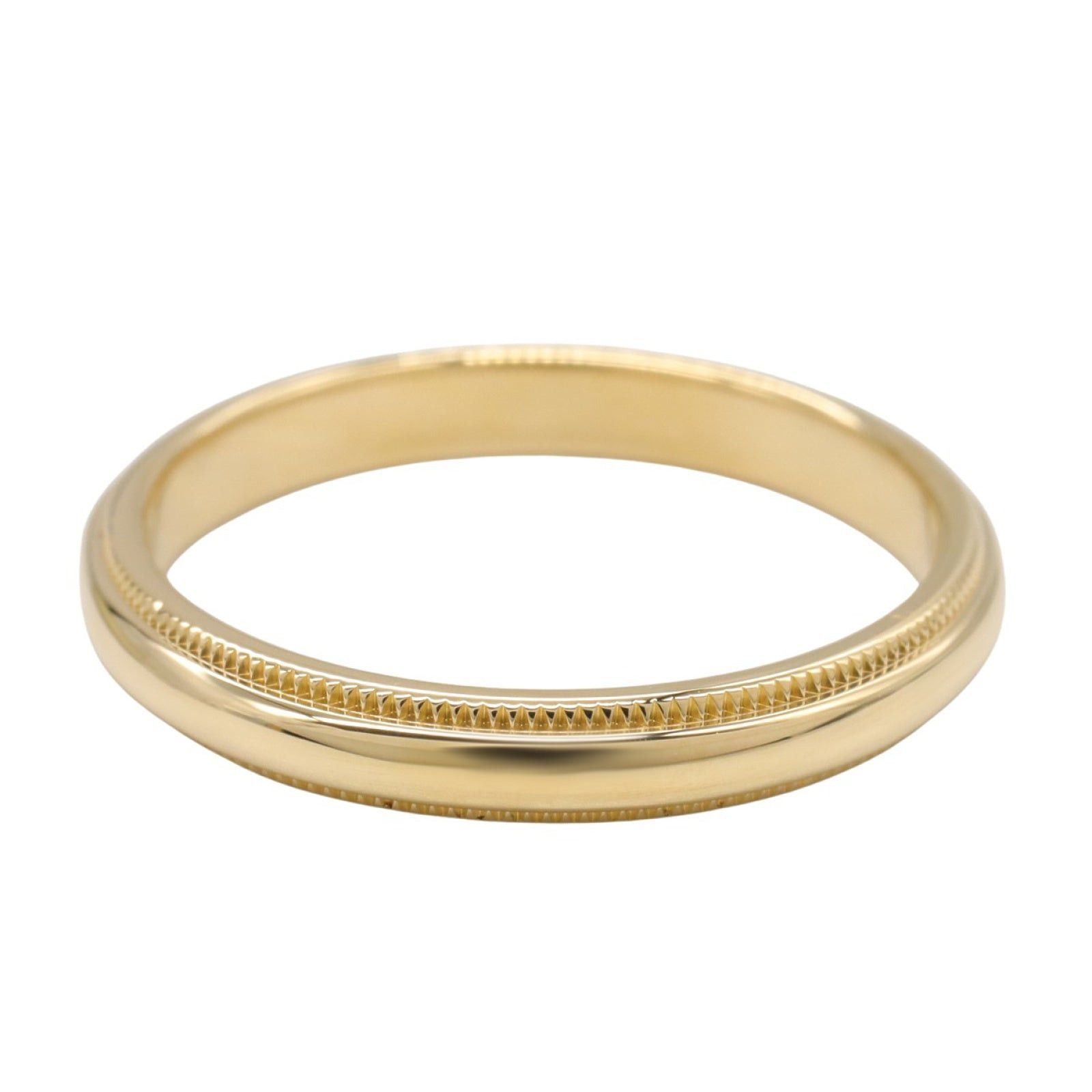 Tiffany & Co. Tiffany Co Milgrain Ring K18 (Yellow Gold) Gold Size ONE SIZE - 3 Thumbnail