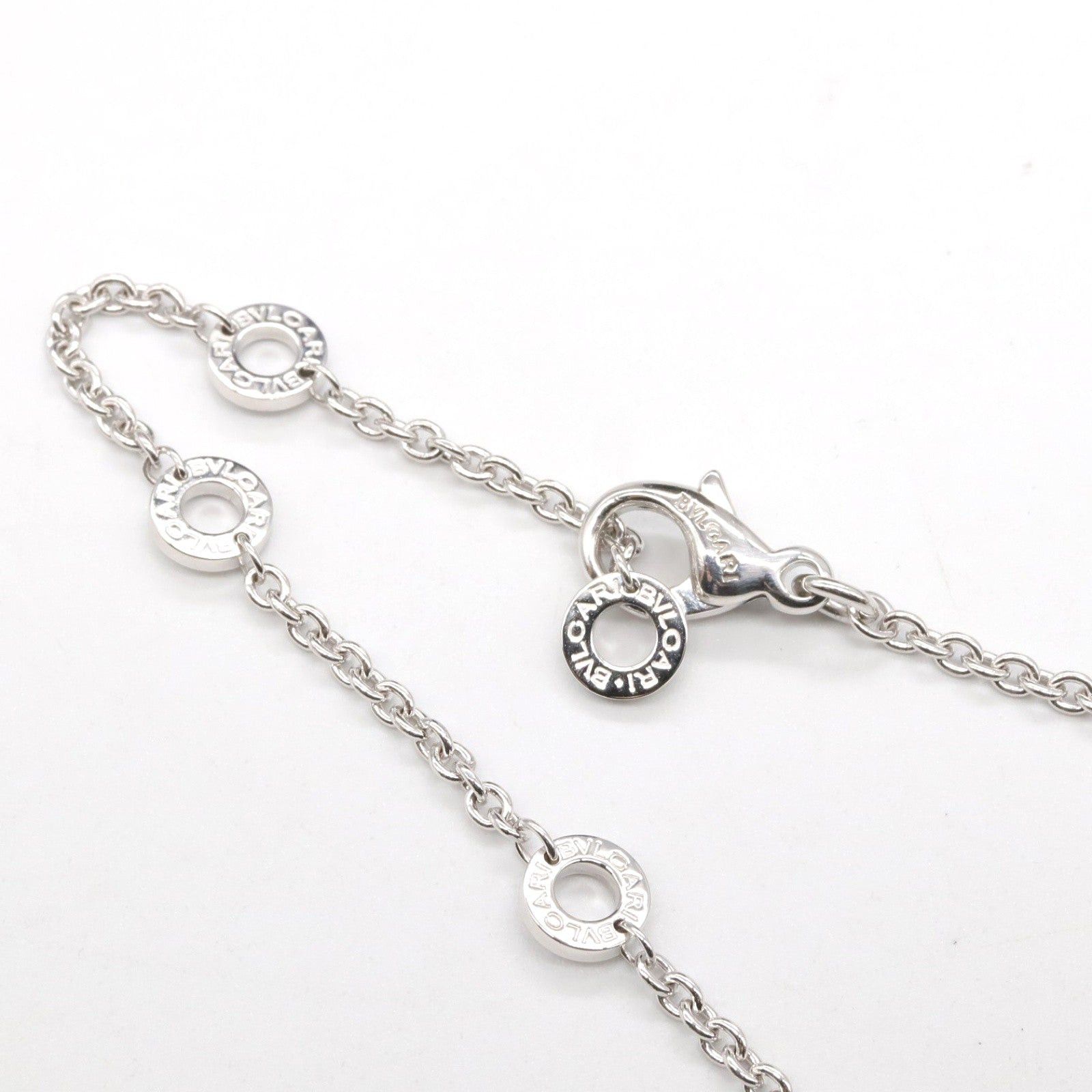Bvlgari Bvlgari Astraire Cherki Necklace K18Wg (White Gold) Silver Size ONE SIZE - 4 Thumbnail
