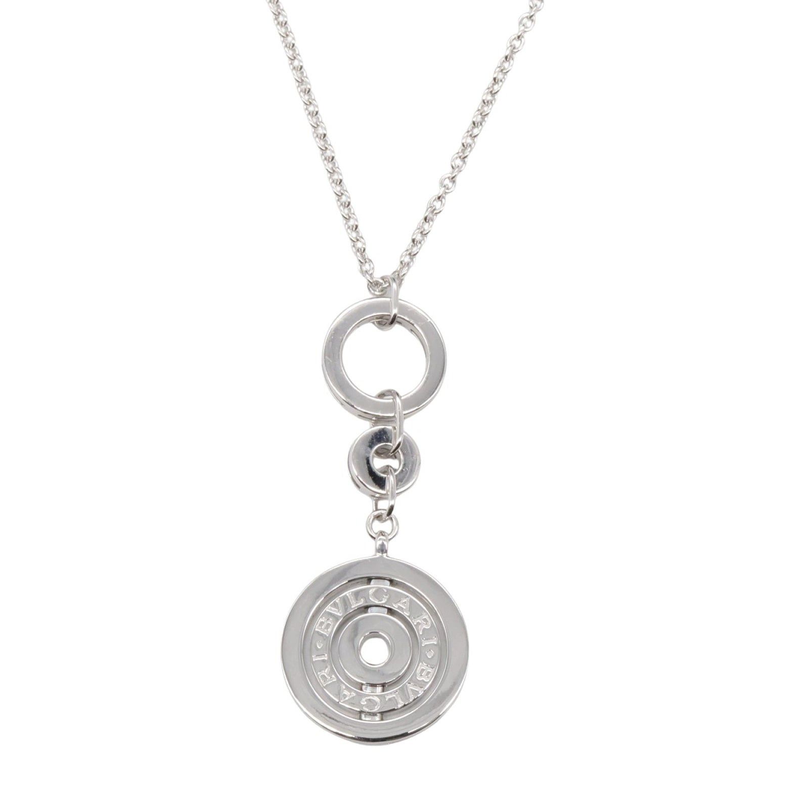 Bvlgari Bvlgari Astraire Cherki Necklace K18Wg (White Gold) Silver Size ONE SIZE - 2 Thumbnail