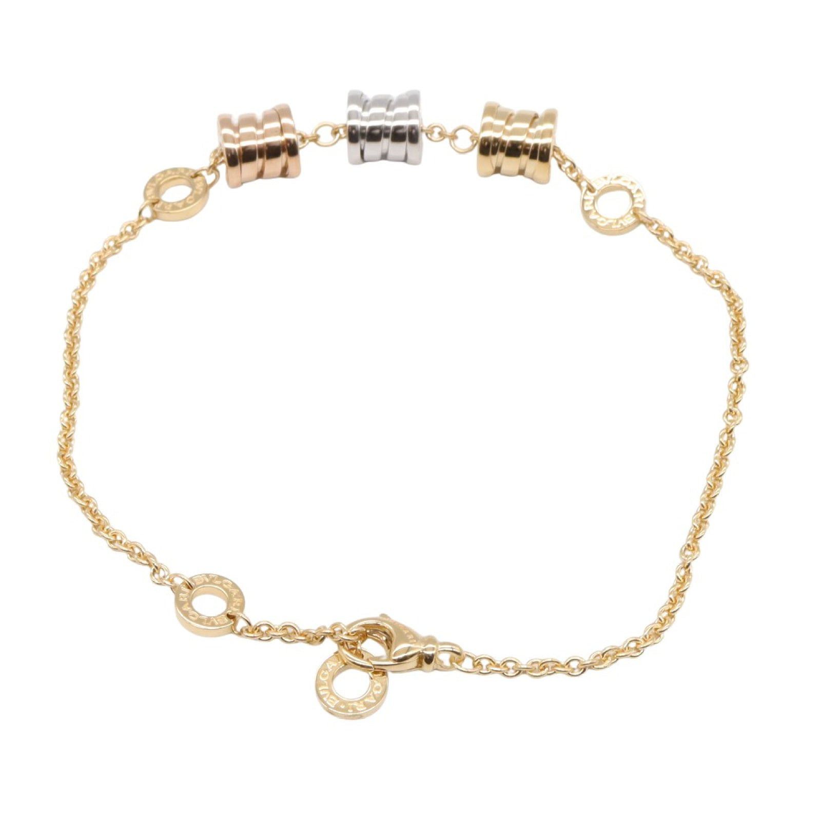 Bvlgari Bvlgari B Zero One Element Bracelet K18 (Yellow Gold) K18Wg (White (Pink Gold Size ONE SIZE - 2 Thumbnail