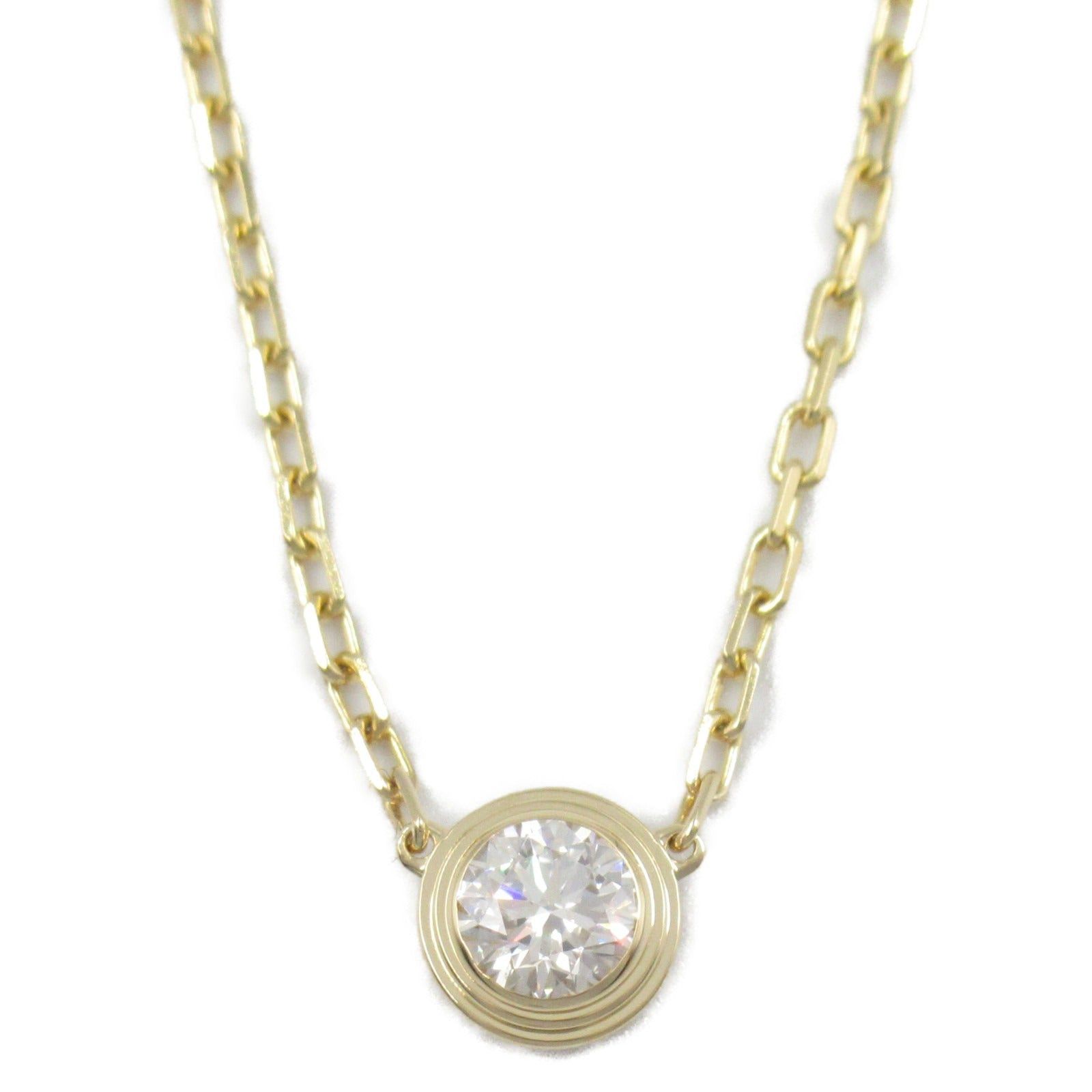 Cartier Cartier Amour Necklace Lm K18 (Yellow Gold) Diamond Clear Size ONE SIZE - 2 Thumbnail