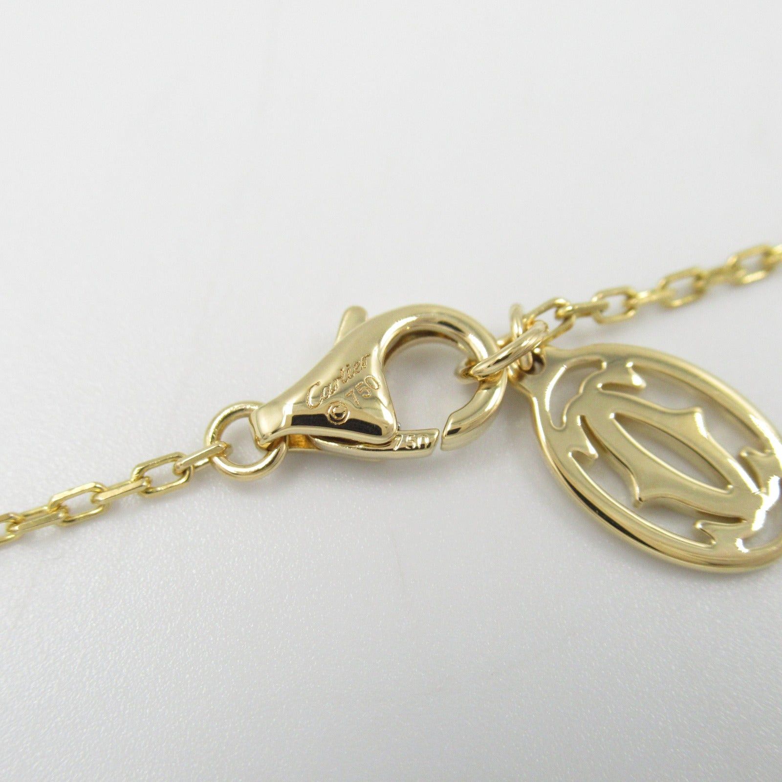 Cartier Cartier Amour Necklace Lm K18 (Yellow Gold) Diamond Clear Size ONE SIZE - 4 Thumbnail