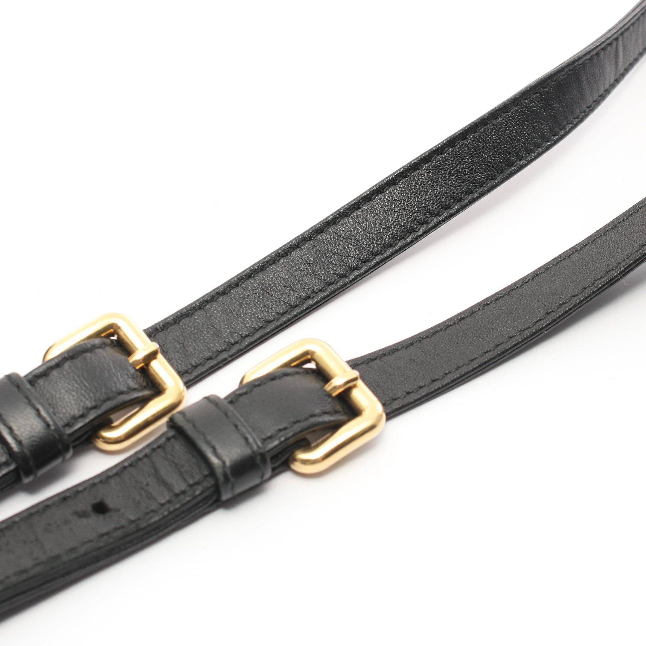 Miu Miu Miu Miu Matelasse Handbag Leather Black Tassel Size ONE SIZE - 10 Thumbnail