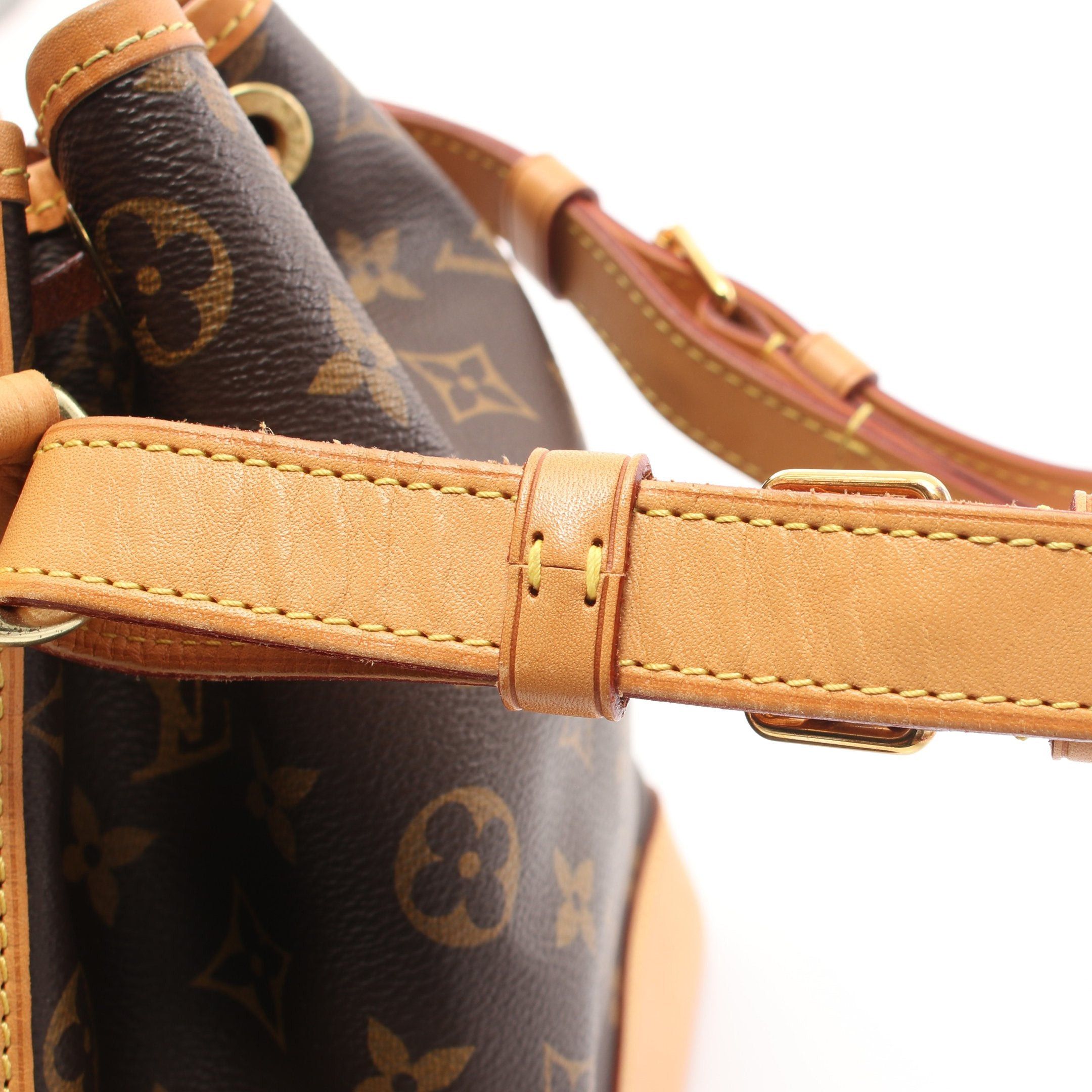 Louis Vuitton Louis Vuitton Noe Bb Monogram Shoulder Bag Leather Brown Size ONE SIZE - 10 Thumbnail