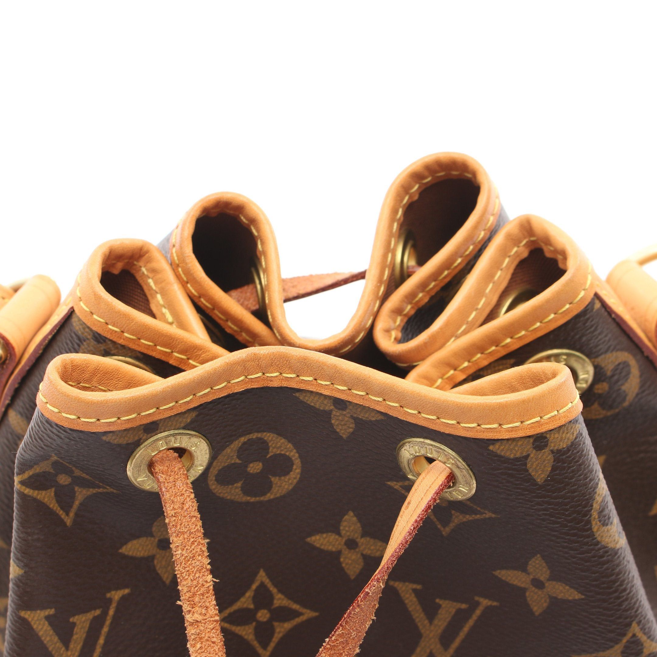 Louis Vuitton Louis Vuitton Noe Bb Monogram Shoulder Bag Leather Brown Size ONE SIZE - 7 Thumbnail