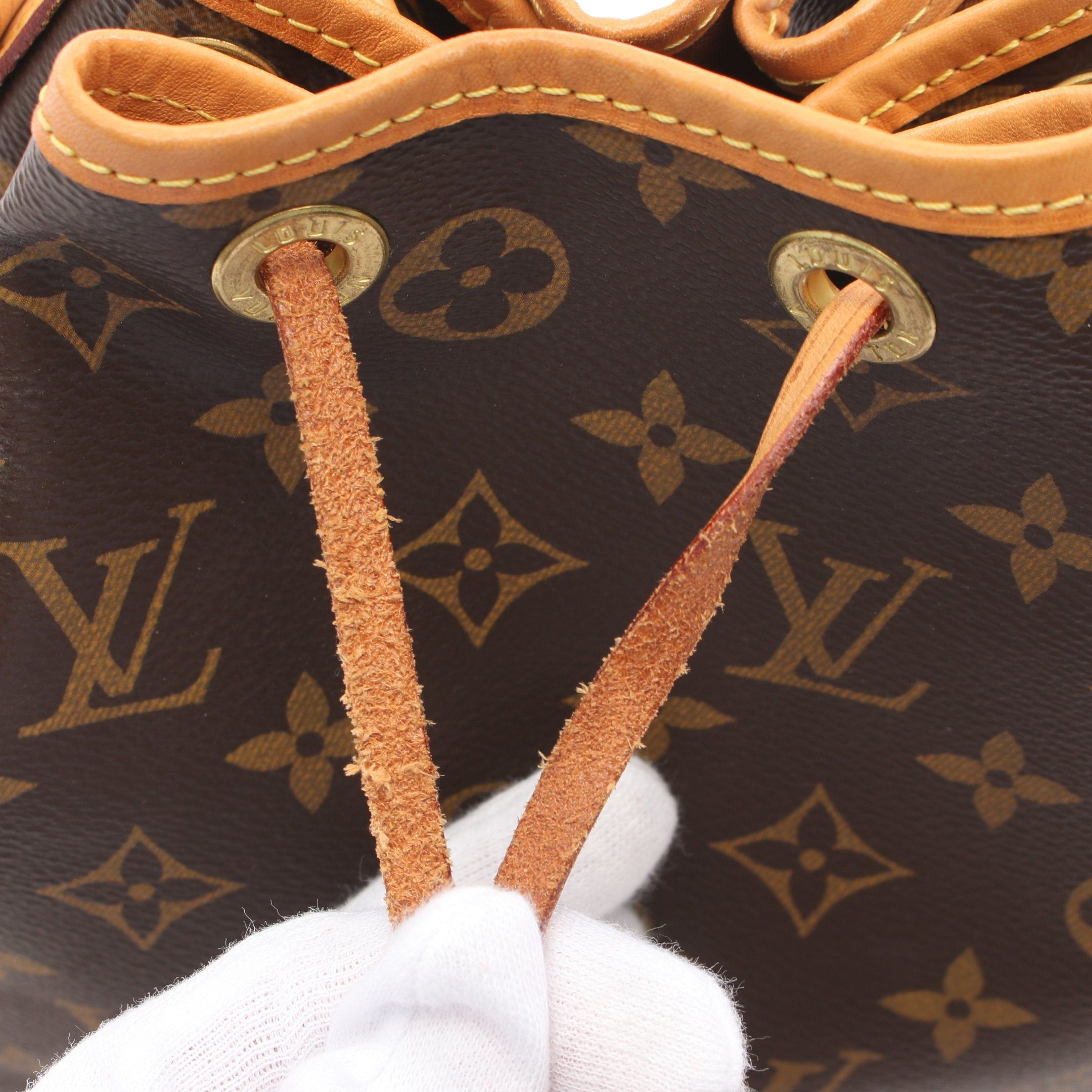 Louis Vuitton Louis Vuitton Noe Bb Monogram Shoulder Bag Leather Brown Size ONE SIZE - 6 Thumbnail