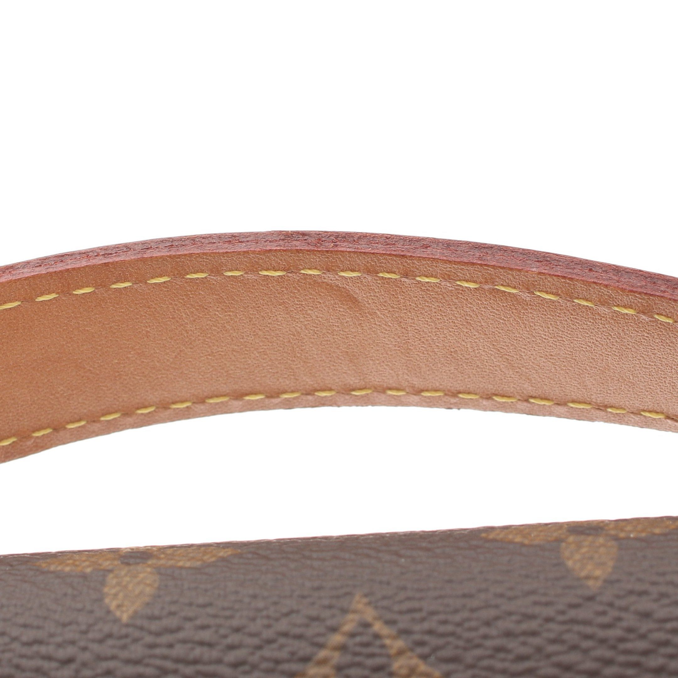 Louis Vuitton Louis Vuitton Pochette Metis Mm Monogram Handbag Leather Brown Size ONE SIZE - 9 Thumbnail