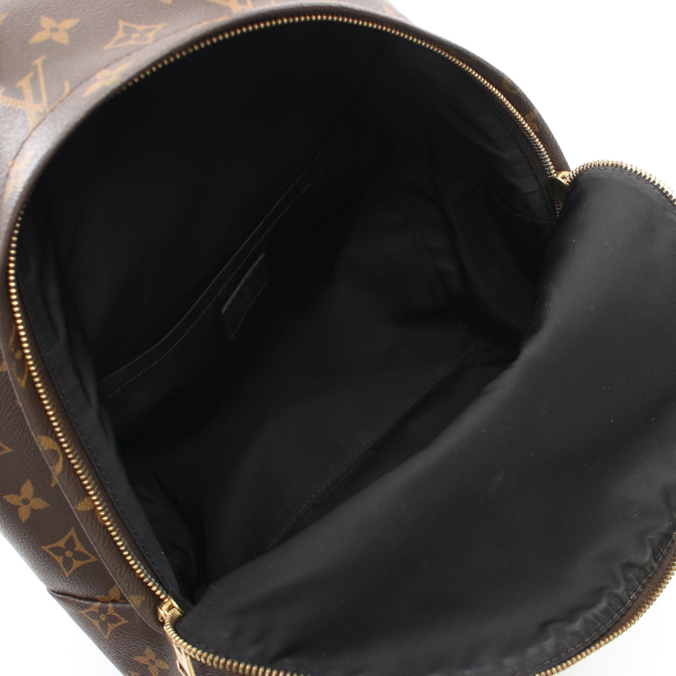 Louis Vuitton Louis Vuitton Palm Springs Backpack Mm Monogram Rucksack Leather Brown Size ONE SIZE - 3 Thumbnail
