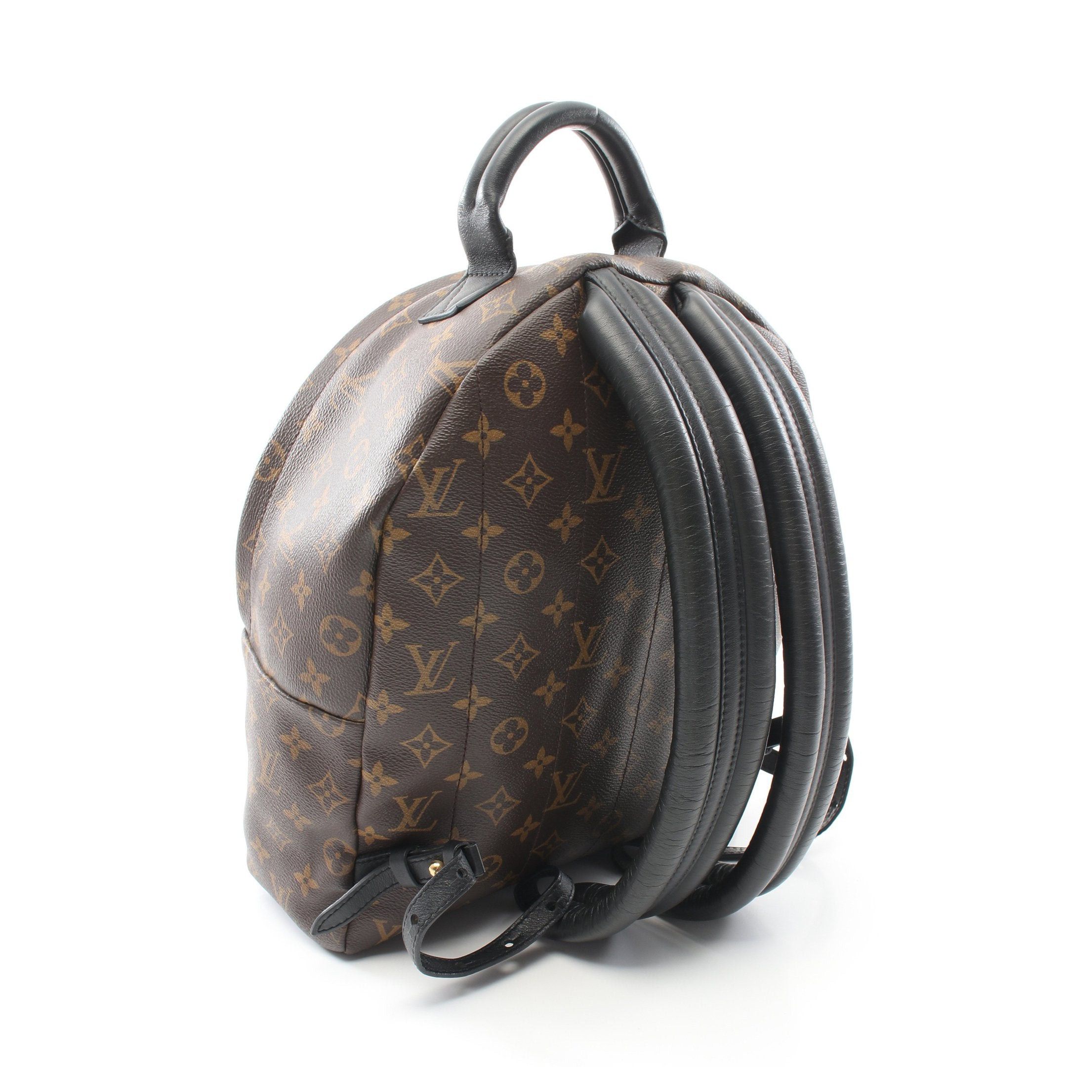 Louis Vuitton Louis Vuitton Palm Springs Backpack Mm Monogram Rucksack Leather Brown Size ONE SIZE - 2 Thumbnail
