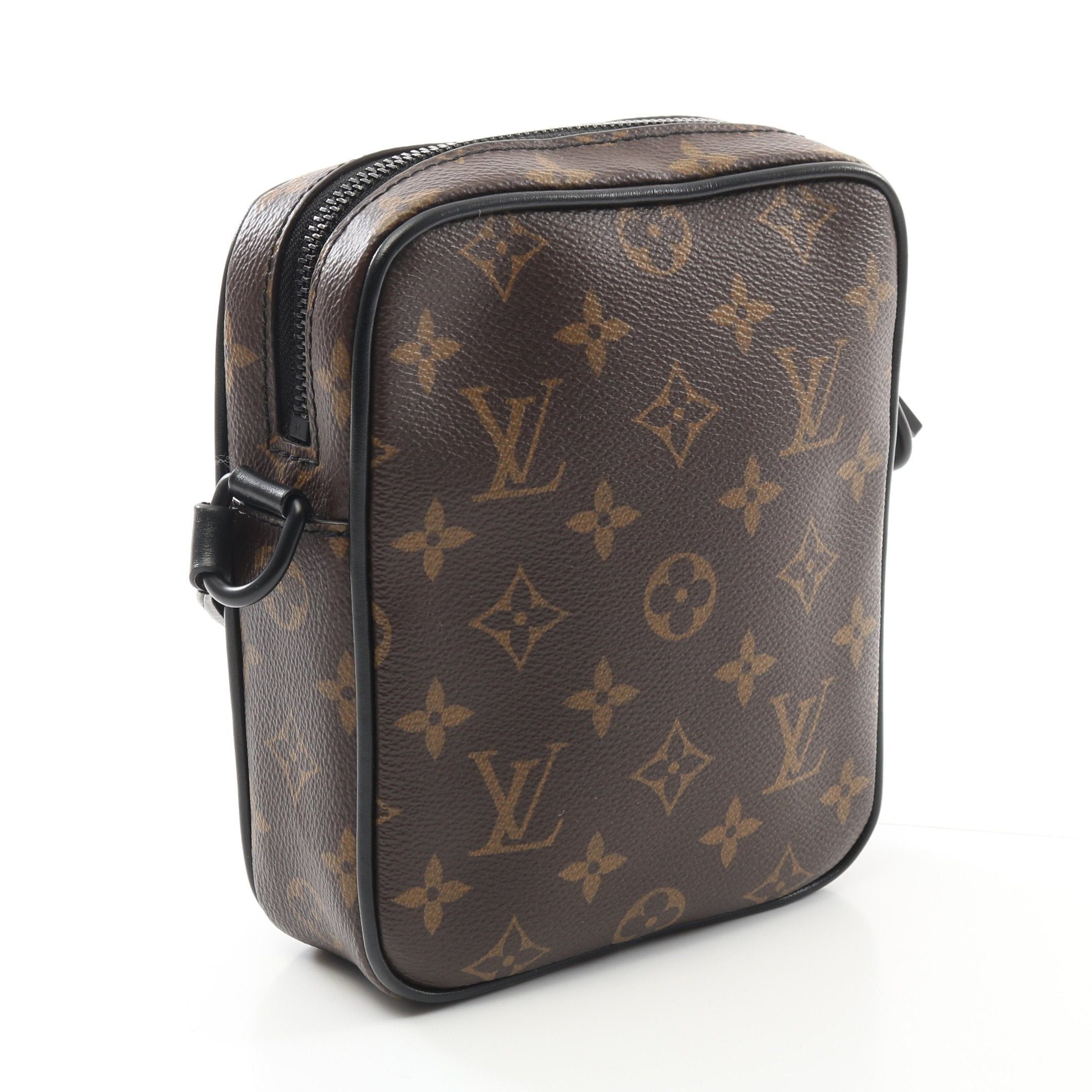 Louis Vuitton Louis Vuitton Christopher Wearable Wallet Monogram Macassar Shoulder Bag Leather Brown Black Size ONE SIZE - 2 Thumbnail