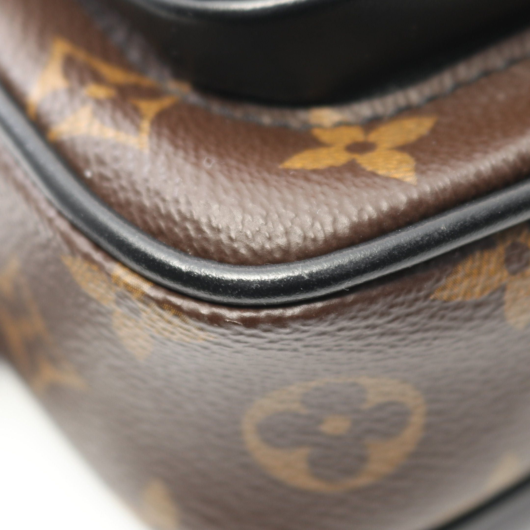 Louis Vuitton Louis Vuitton Christopher Wearable Wallet Monogram Macassar Shoulder Bag Leather Brown Black Size ONE SIZE - 7 Thumbnail