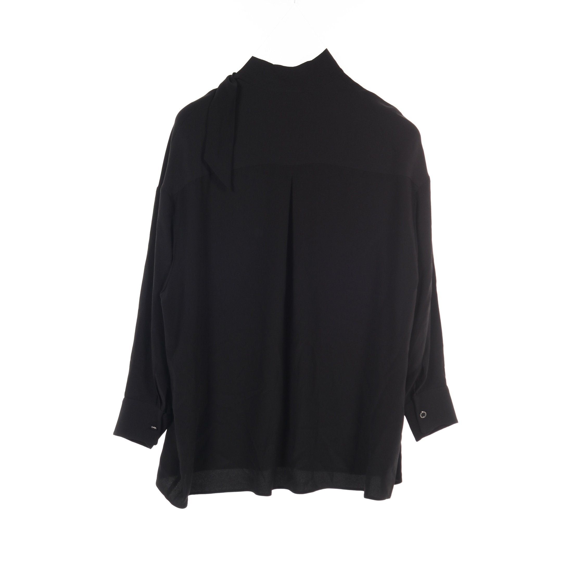 Hermes Hermes Blouse Silk Black Size ONE SIZE - 2 Thumbnail