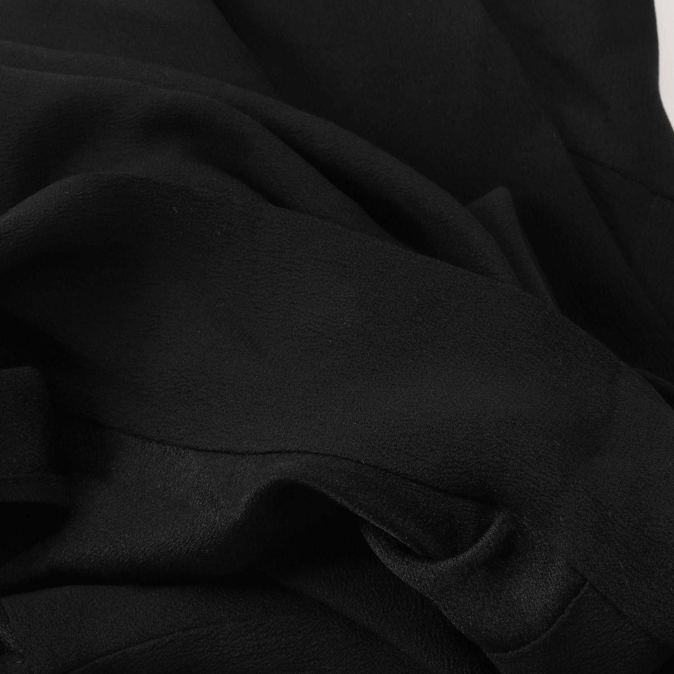 Hermes Hermes Blouse Silk Black Size ONE SIZE - 7 Thumbnail