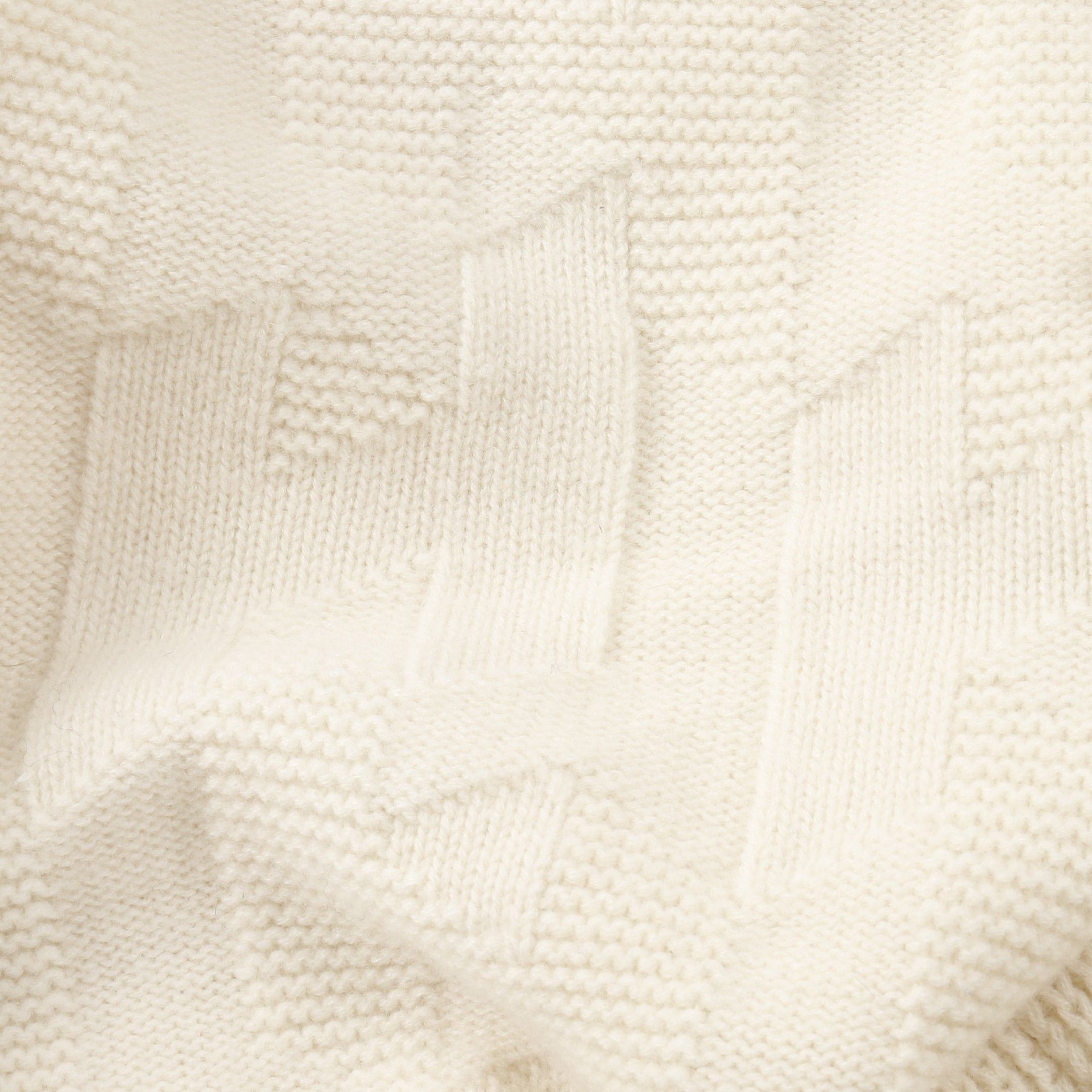 Hermes Hermes H Logo Pullover Hoodie All-Over Pattern Wool Ivory Size ONE SIZE - 8 Thumbnail