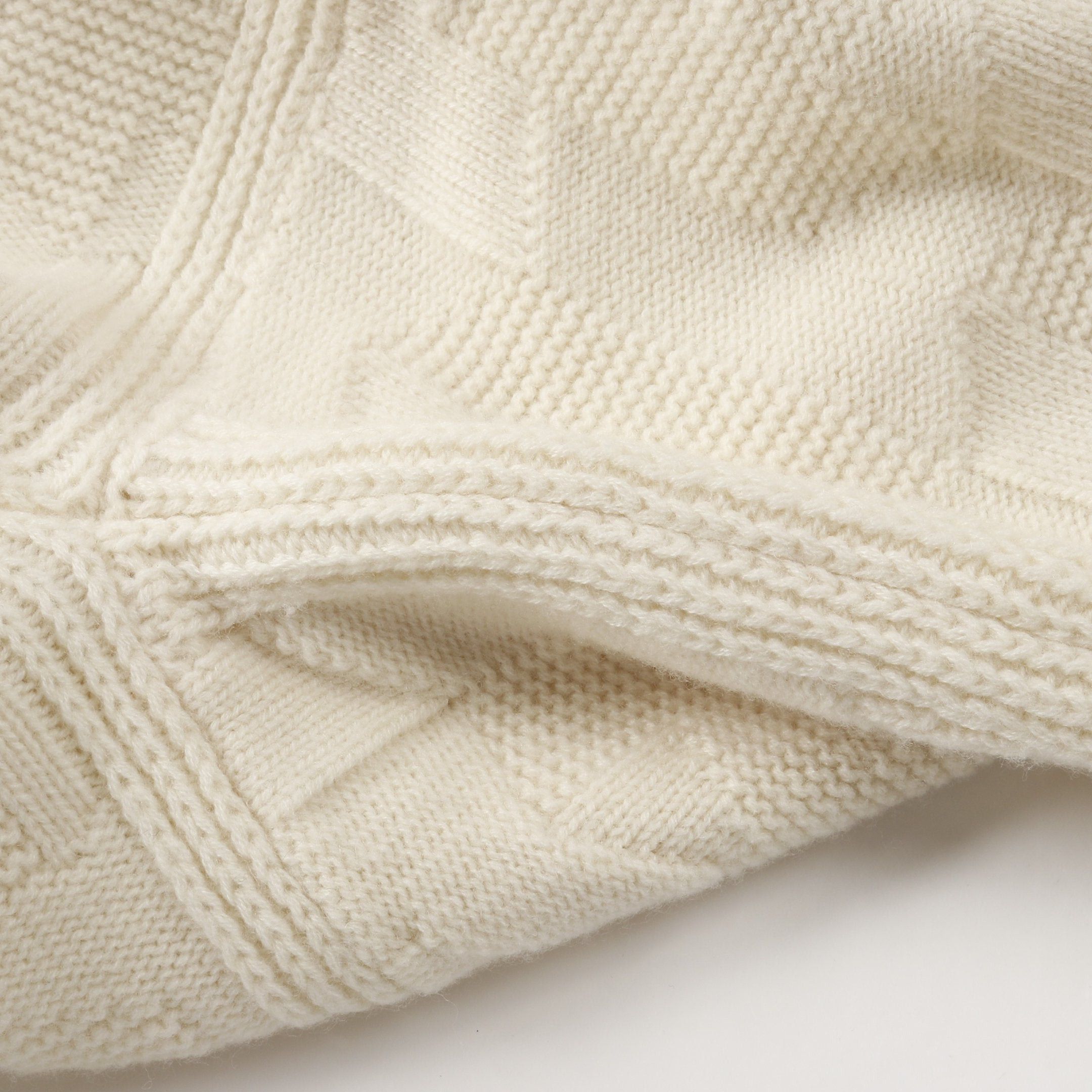 Hermes Hermes H Logo Pullover Hoodie All-Over Pattern Wool Ivory Size ONE SIZE - 6 Thumbnail