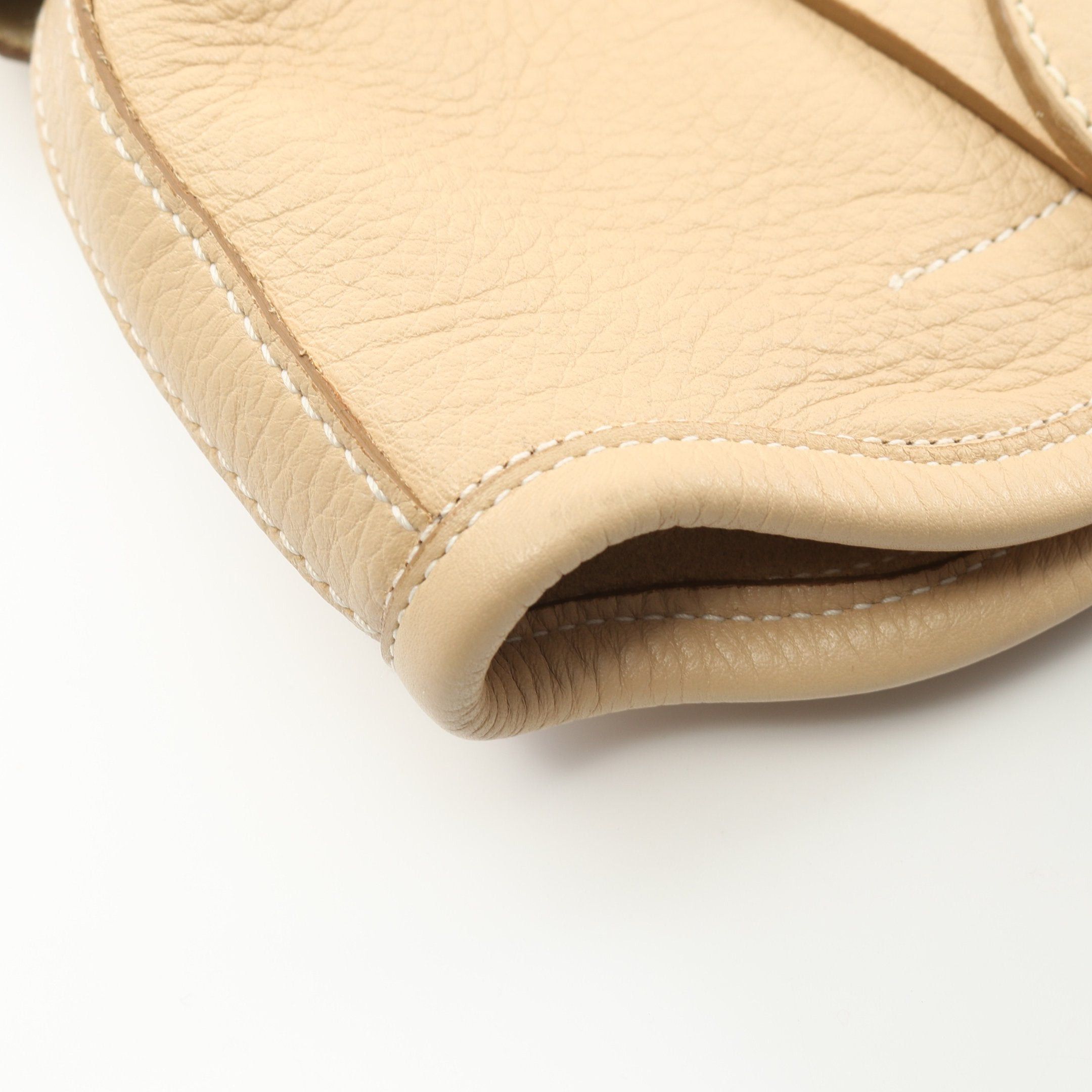 Salvatore Ferragamo Salvatore Ferragamo Shoulder Bag Tote Leather Beige Logo Size ONE SIZE - 7 Thumbnail