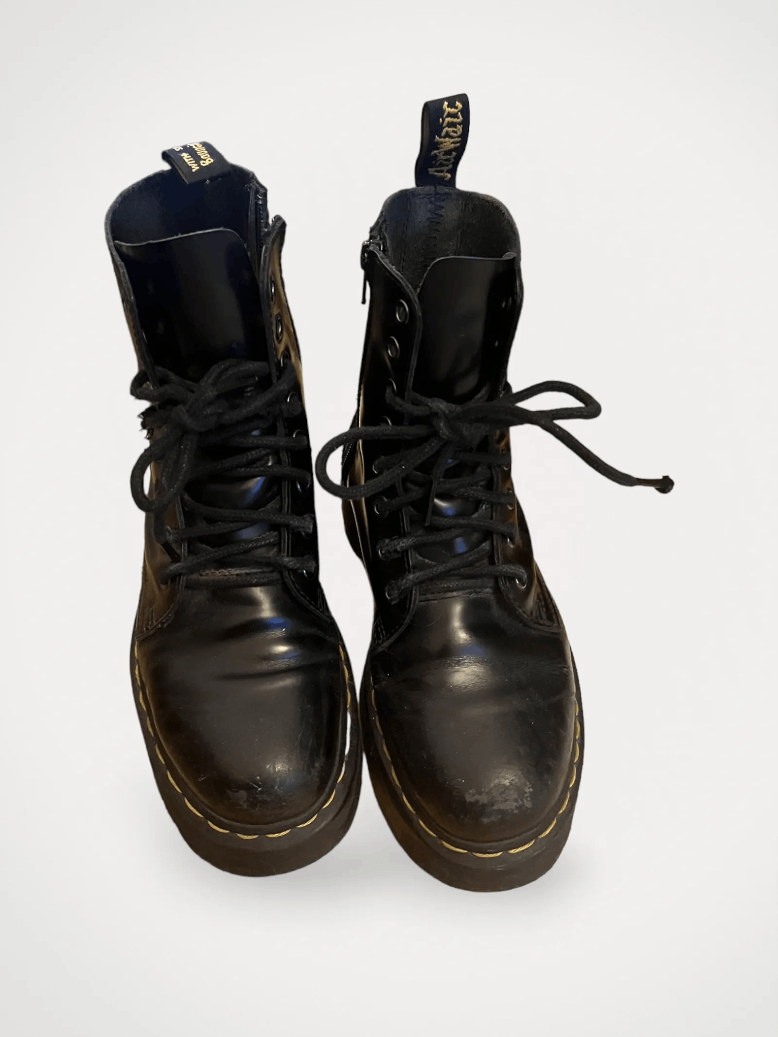 Dr. Martens Dr. Martens Jadon Platform Lace up boots Size US 7 / IT 37 - 2 Thumbnail