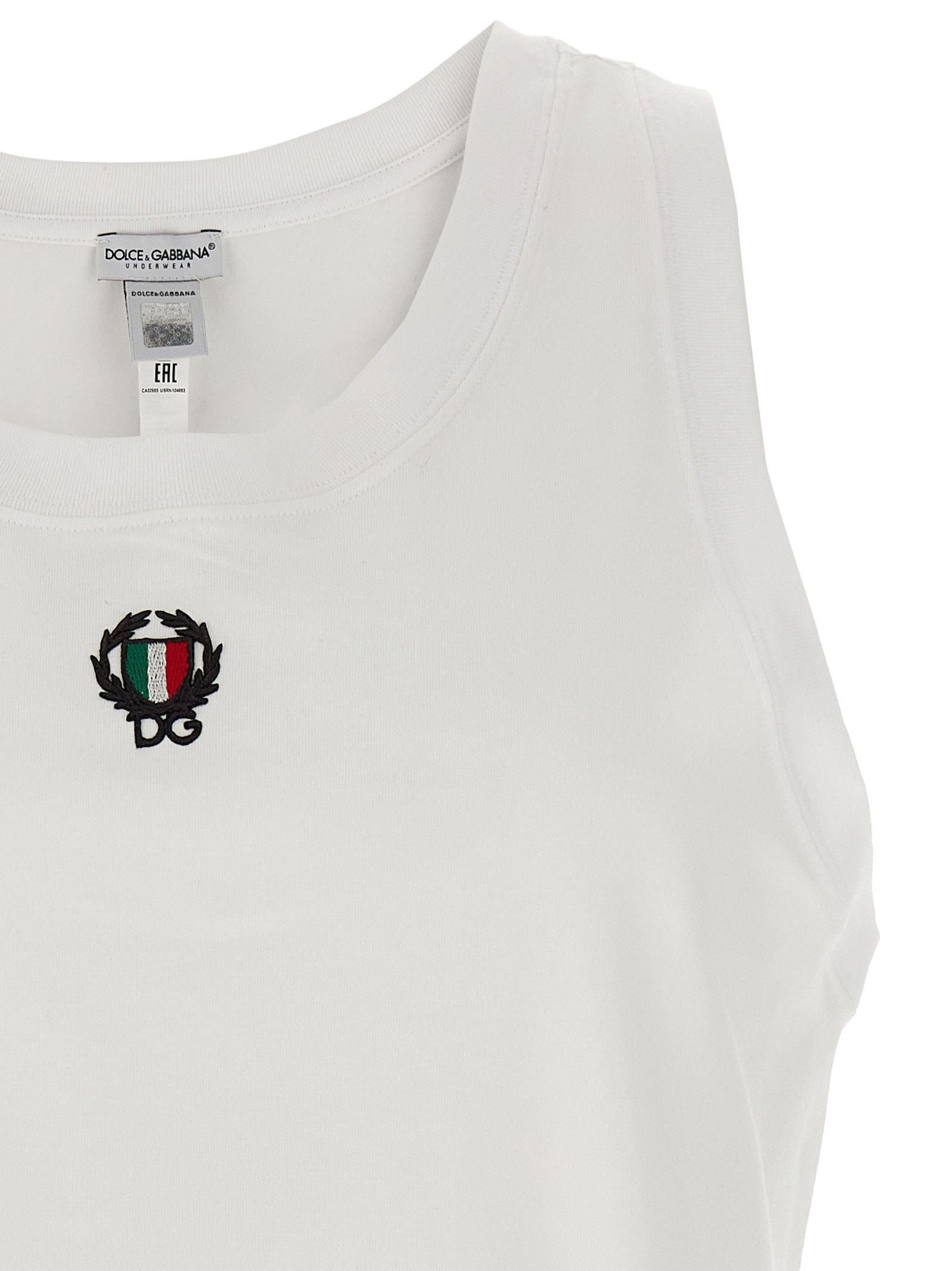 Dolce & Gabbana 'Sport Crest' Tank Top Size ONE SIZE - 3 Thumbnail