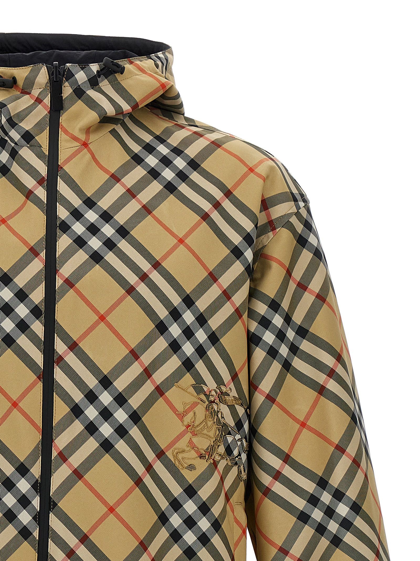 Burberry Check Waterproof Jacket Size US XL / EU 56 / 4 - 4 Thumbnail