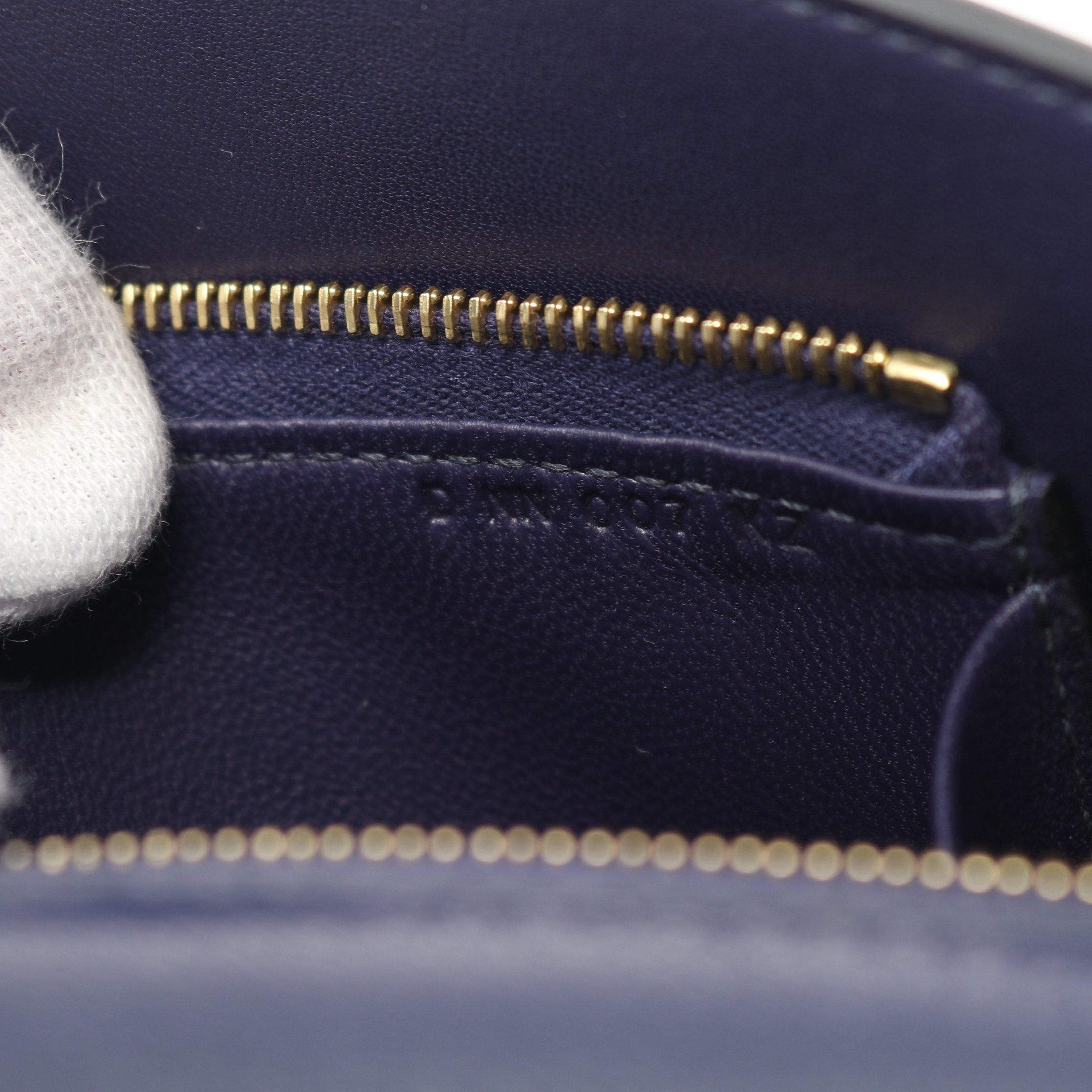 Hermes Hermes Cinematic Too Go Shoulder Bag Chevre Dark Blue Gold Hardware D Stamp Size ONE SIZE - 5 Thumbnail