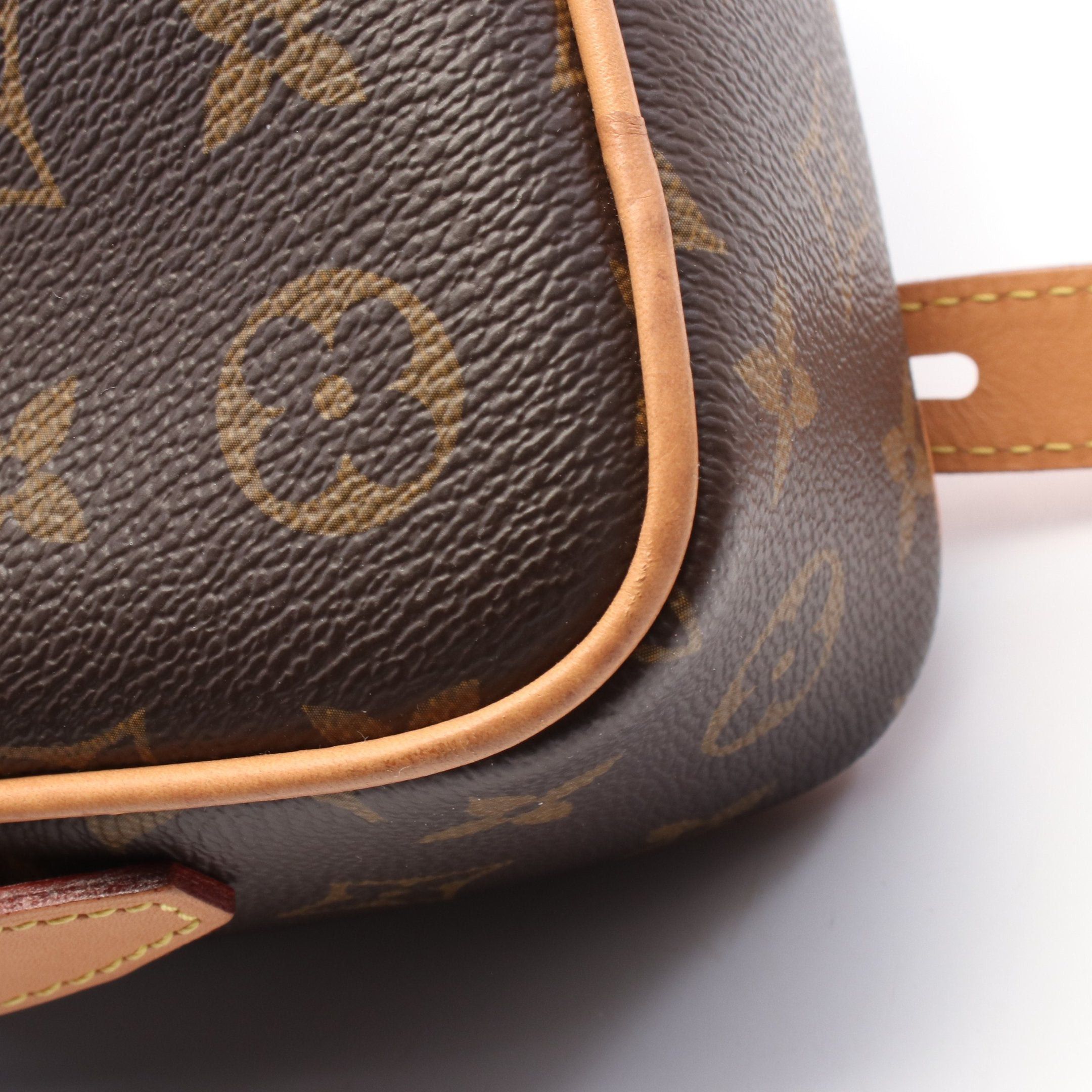 Louis Vuitton Louis Vuitton Sack Cool Monogram Shoulder Bag Leather Brown Size ONE SIZE - 7 Thumbnail