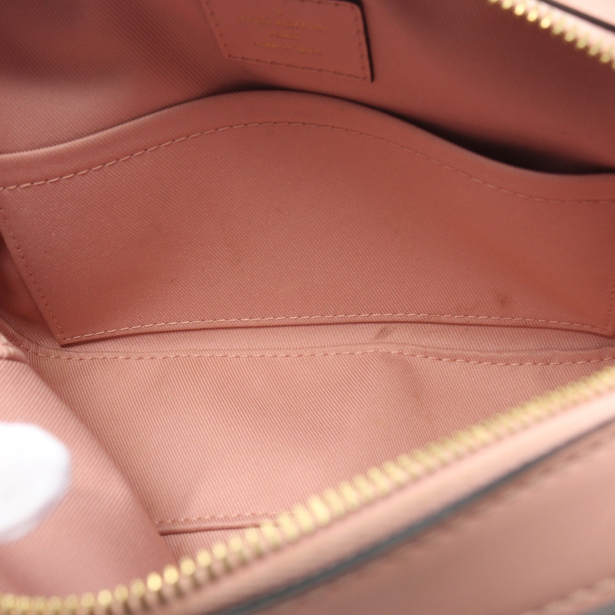 Louis Vuitton Louis Vuitton Saintonge Monogram Rose Poodle Shoulder Bag Leather Brown Pink Size ONE SIZE - 5 Thumbnail