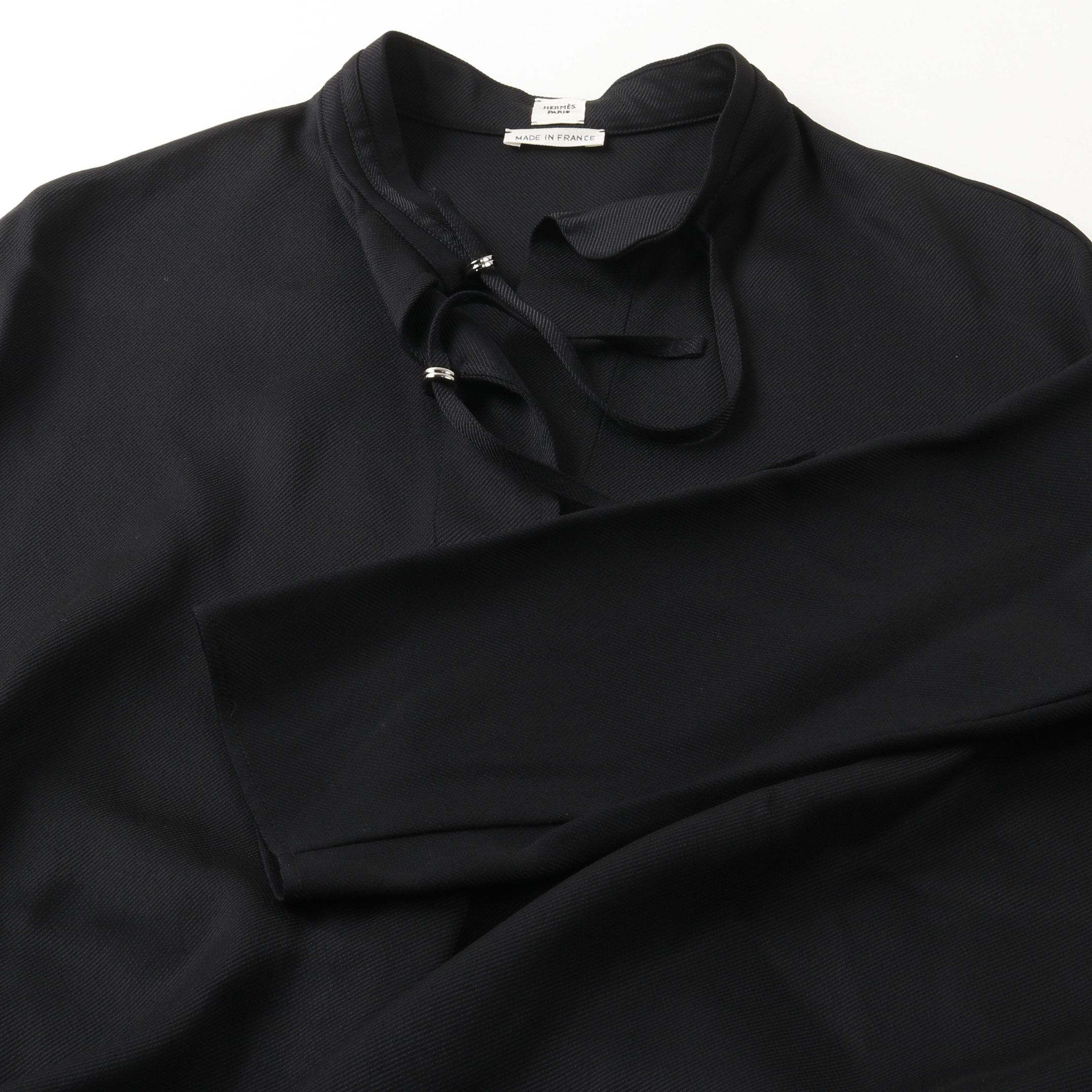 Hermes Hermes One Piece Rayon Silk Black Size ONE SIZE - 5 Thumbnail
