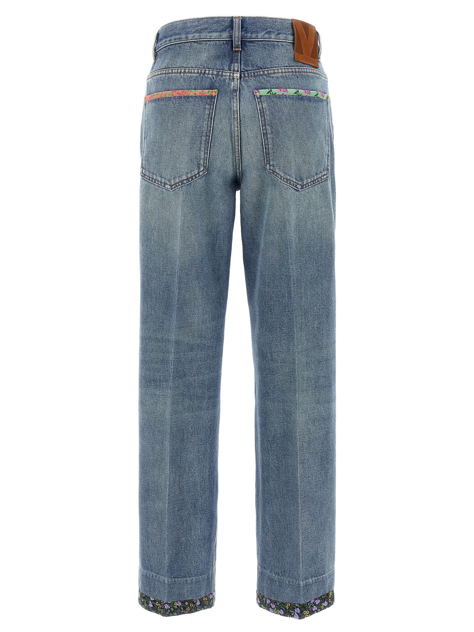 Valentino Valentino Garavani Floral Jeans Size 28" / US 6 / IT 42 - 2 Thumbnail