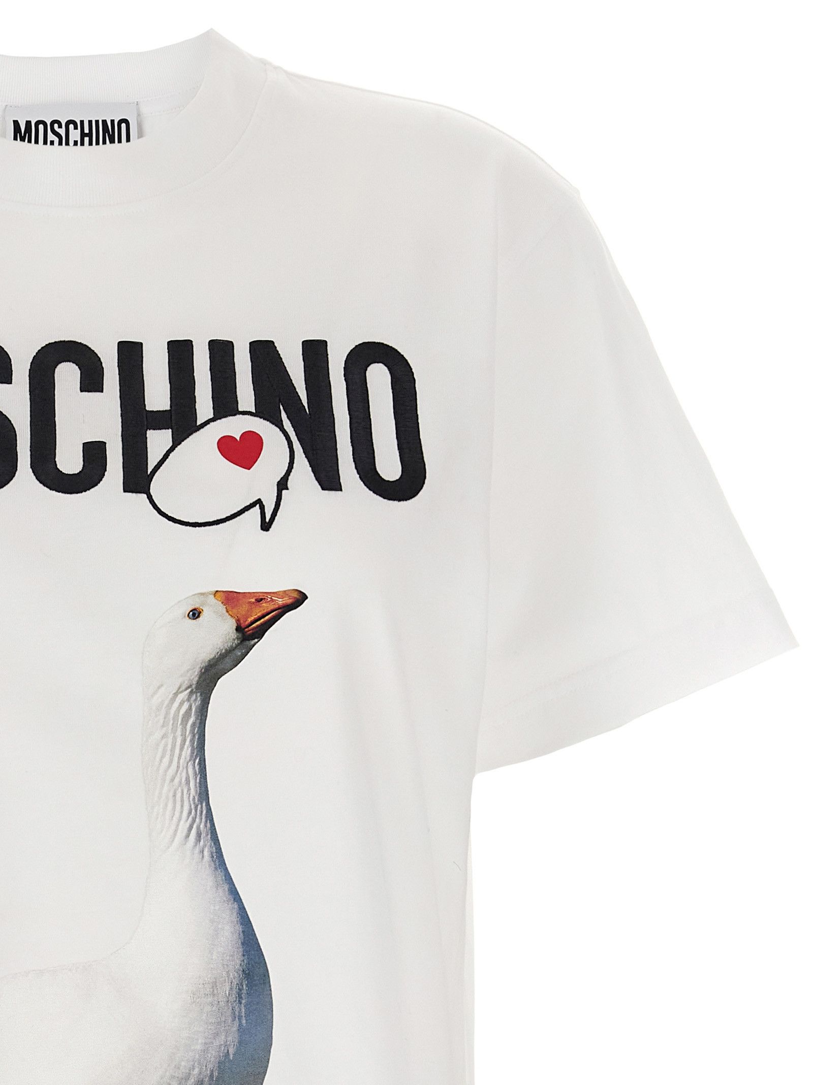 Moschino Embroidery T-Shirt Size XS / US 0-2 / IT 36-38 - 3 Thumbnail