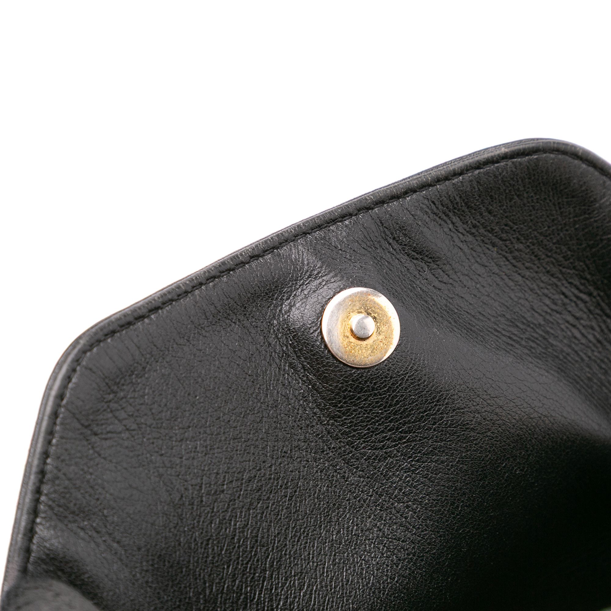 Chanel Chanel Quilted Chevron Lambskin Handle with Chic Bucket Bag Size ONE SIZE - 7 Thumbnail