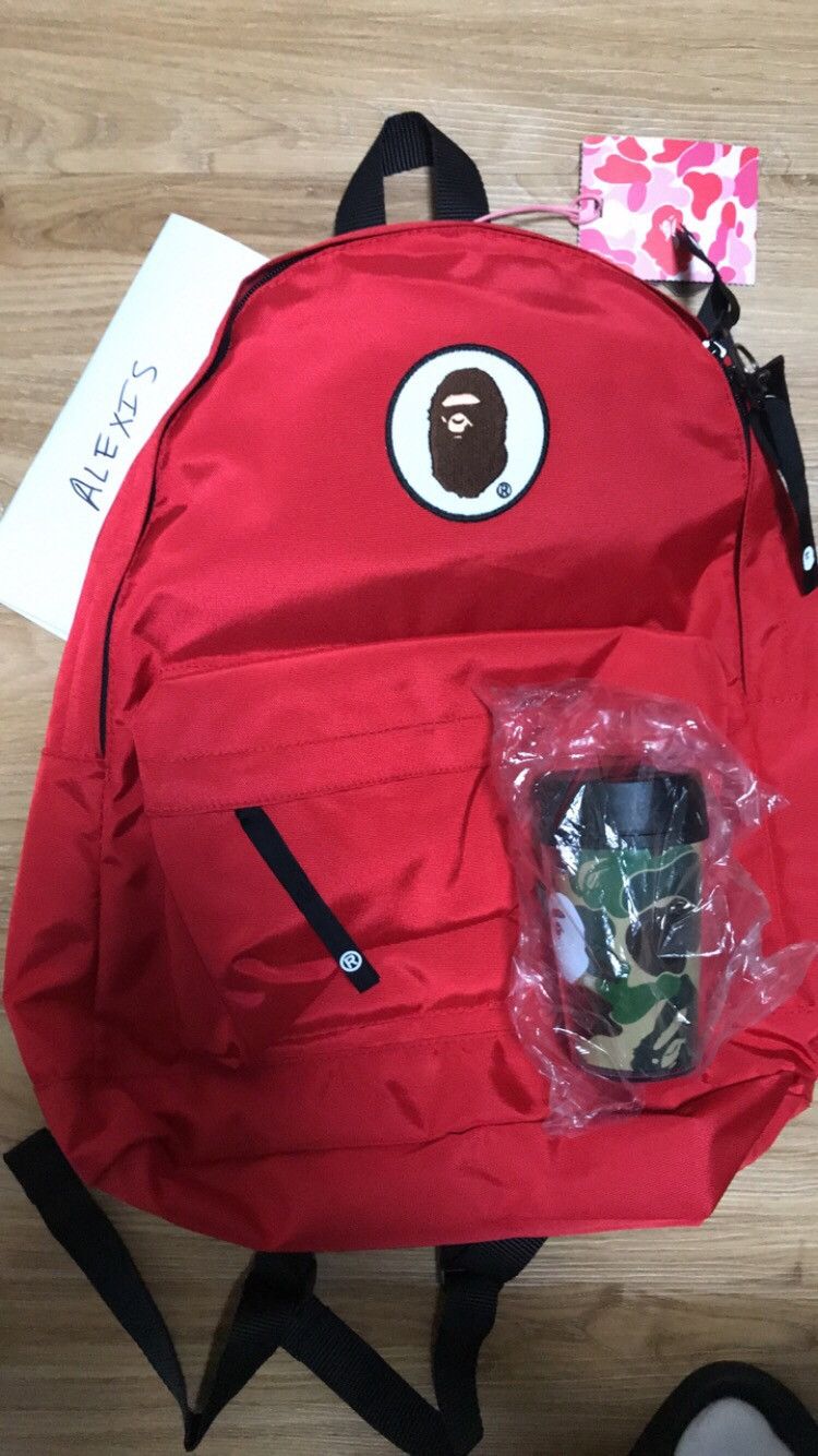 red bape Backpack for Sale by shirleyghgibson