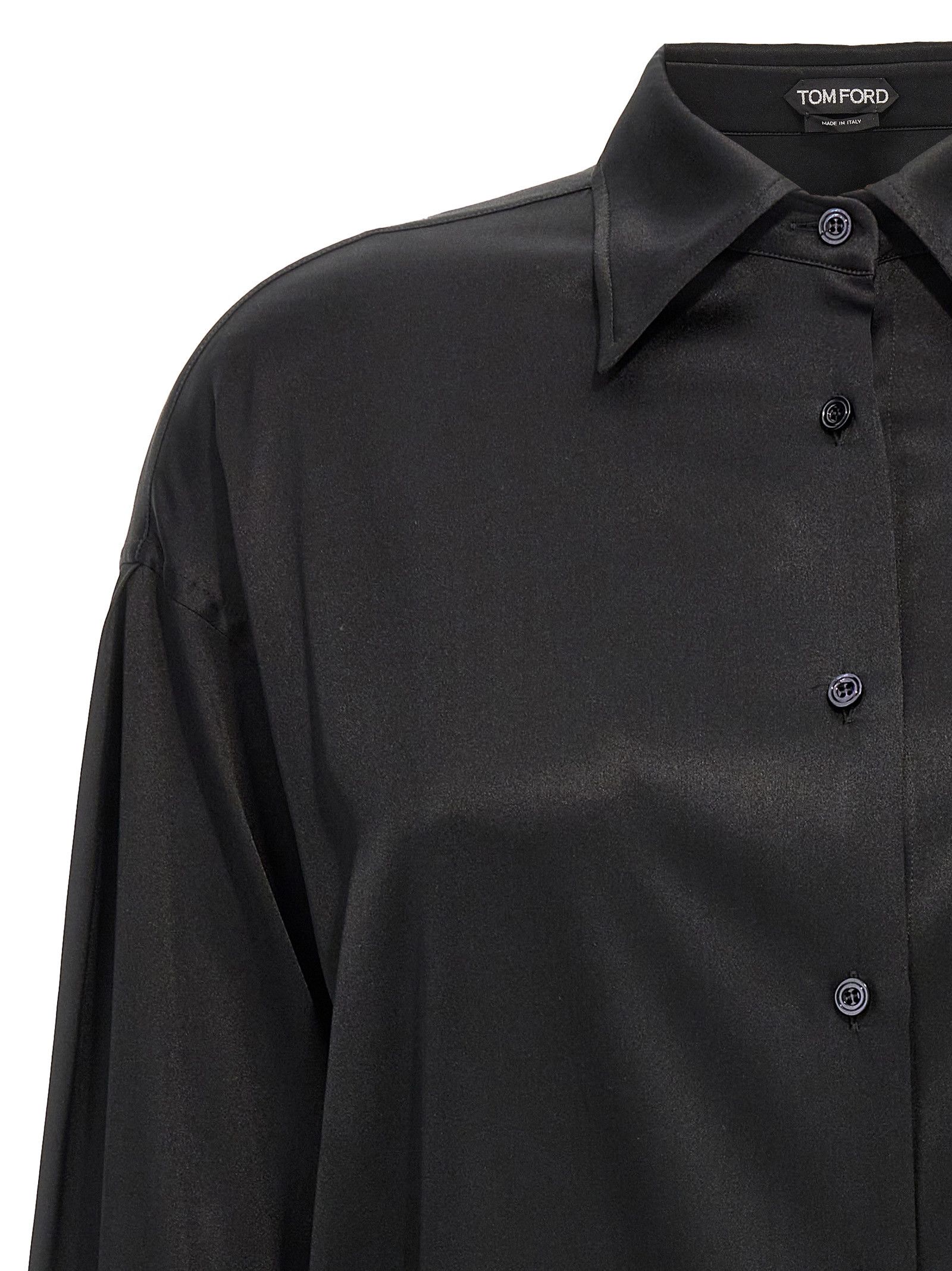 Tom Ford Silk Shirt Size M / US 6-8 / IT 42-44 - 3 Thumbnail