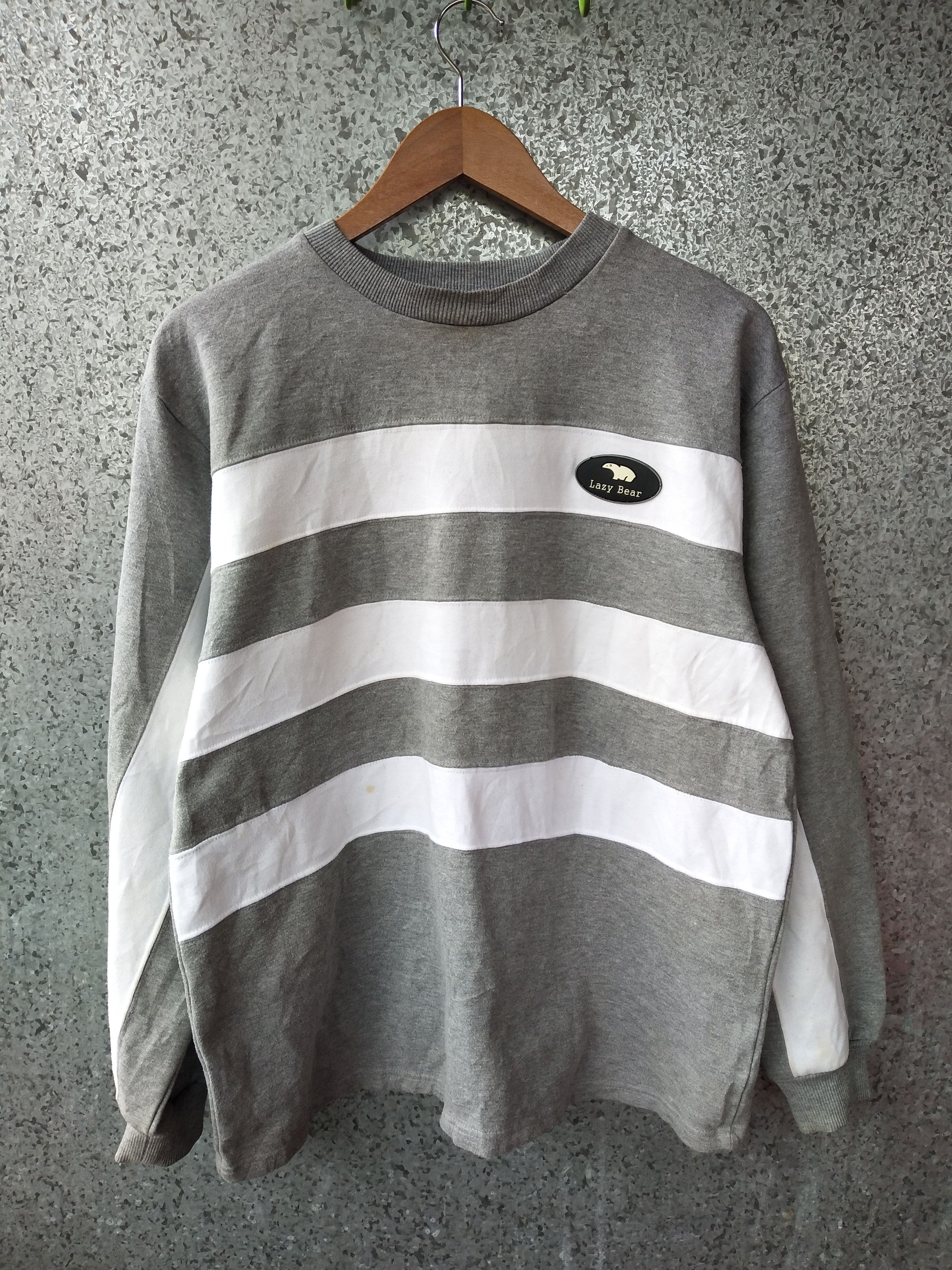 Golden Bear Vintage 90s Vintage Lazy Bear sweatshirt Size US L / EU 52-54 / 3 - 1 Thumbnail