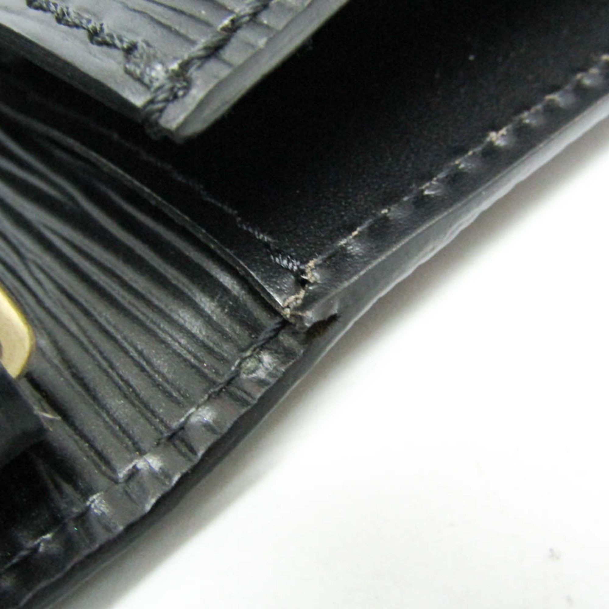 Louis Vuitton Louis Vuitton Epi Pochette Sellier Dragonne M52612 Clutch Bag Noir Size ONE SIZE - 8 Thumbnail