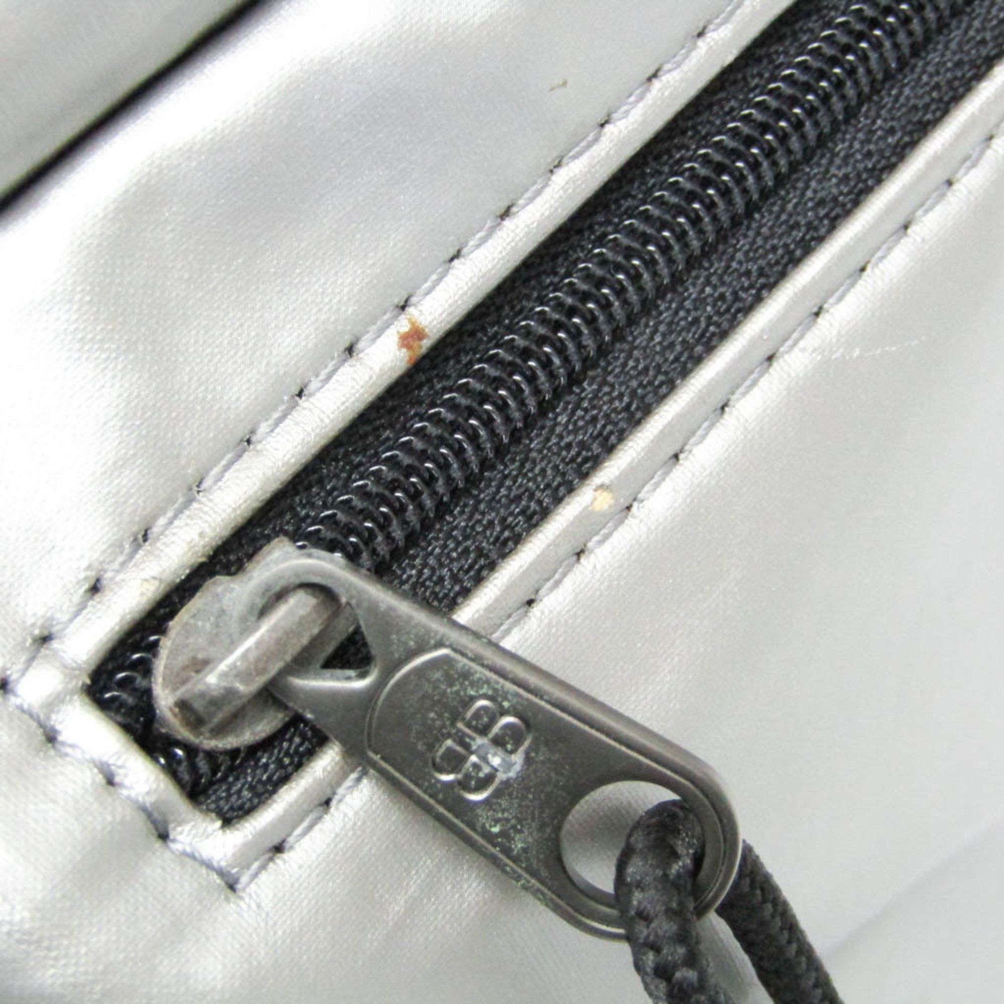 Balenciaga Balenciaga BB Explorer 593648 Women,Men PVC Backpack Silver Size ONE SIZE - 9 Thumbnail